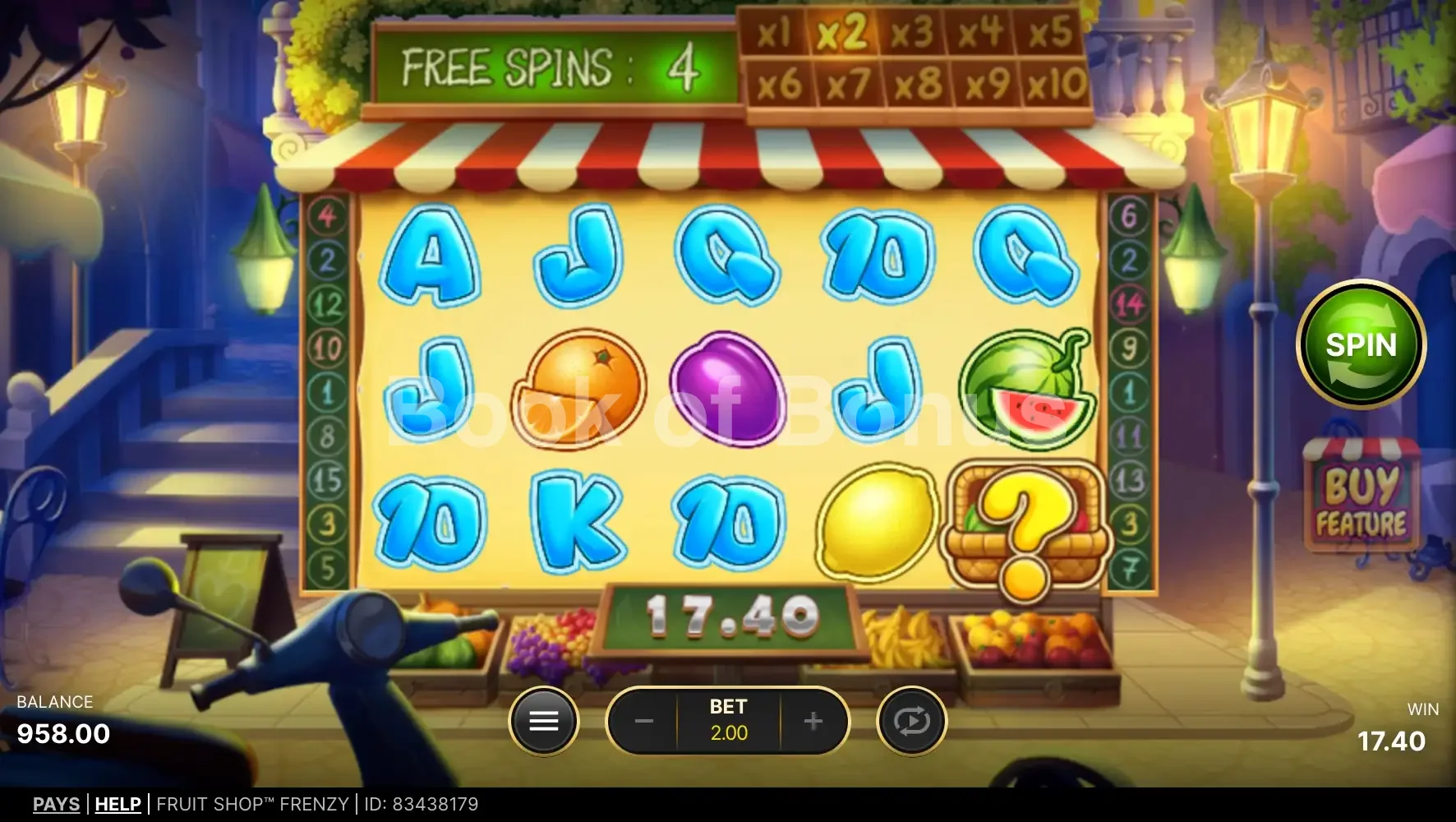 Fruit Shop Frenzy par NetEnt - tours gratuits