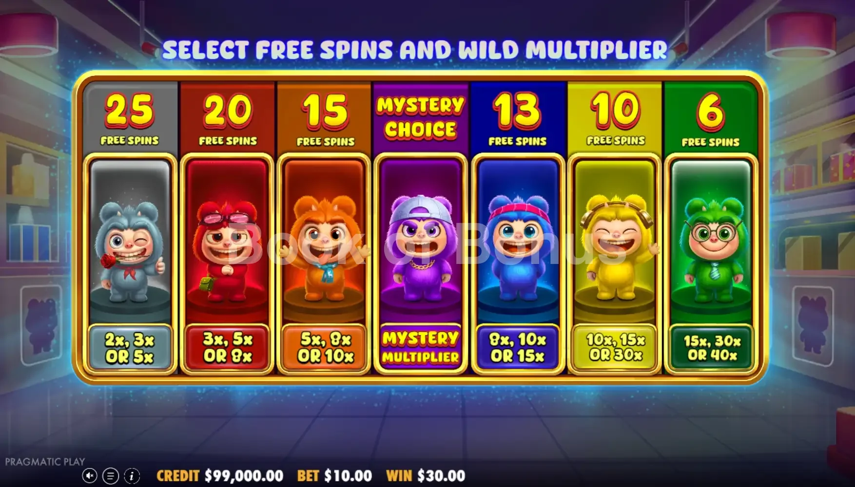 Furry Bonanza Megaways par Pragmatic Play - tours gratuits