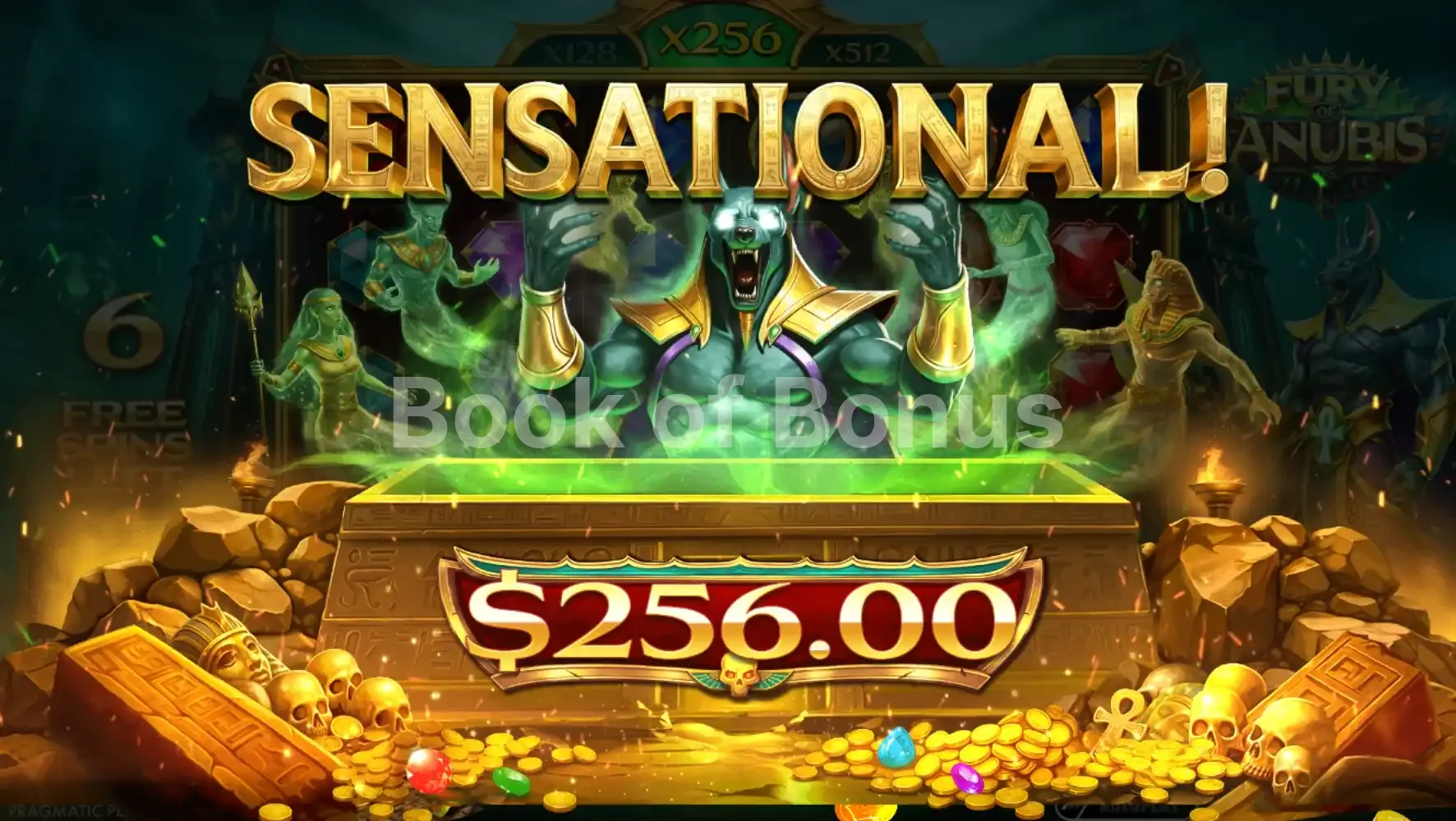 Gros gain Fury of Anubis