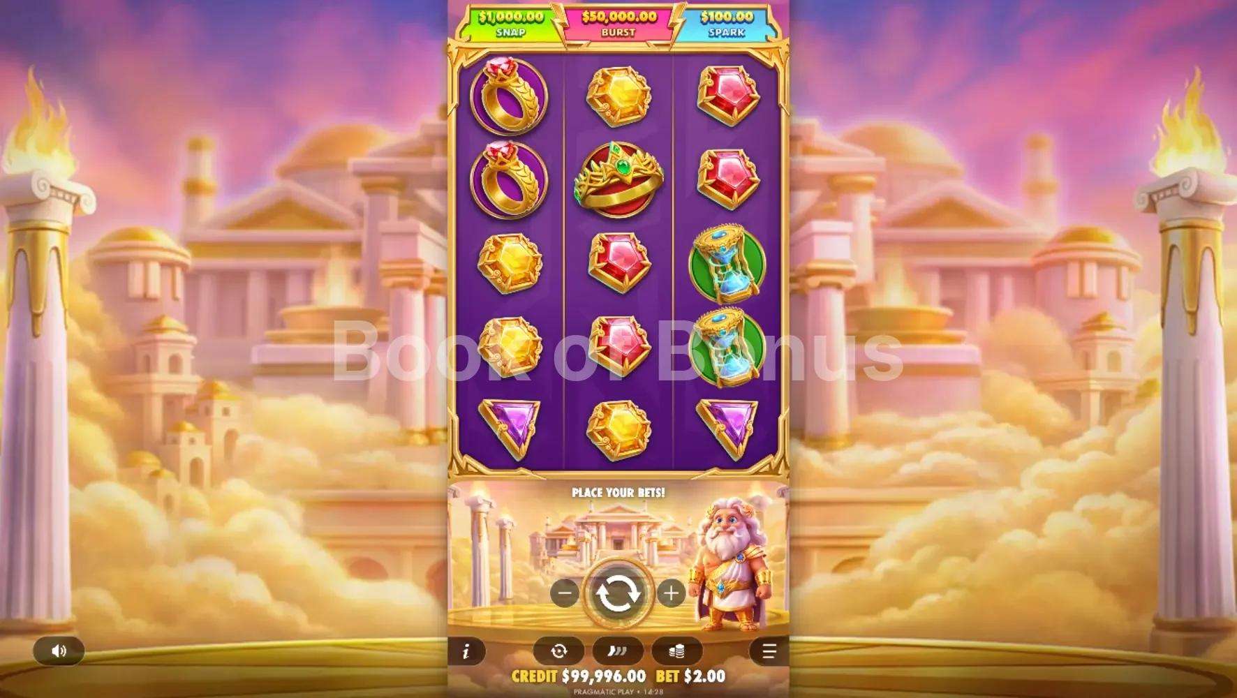 Gates of Olympus POP par Pragmatic Play - base game 2
