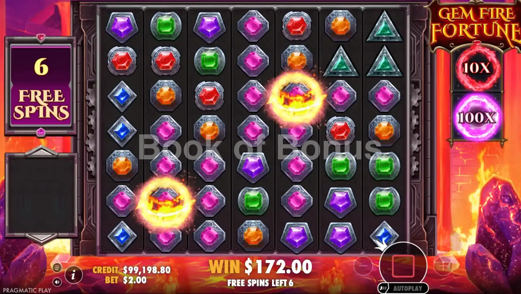 Gem Fire Fortune par Pragmatic Play - tours gratuits