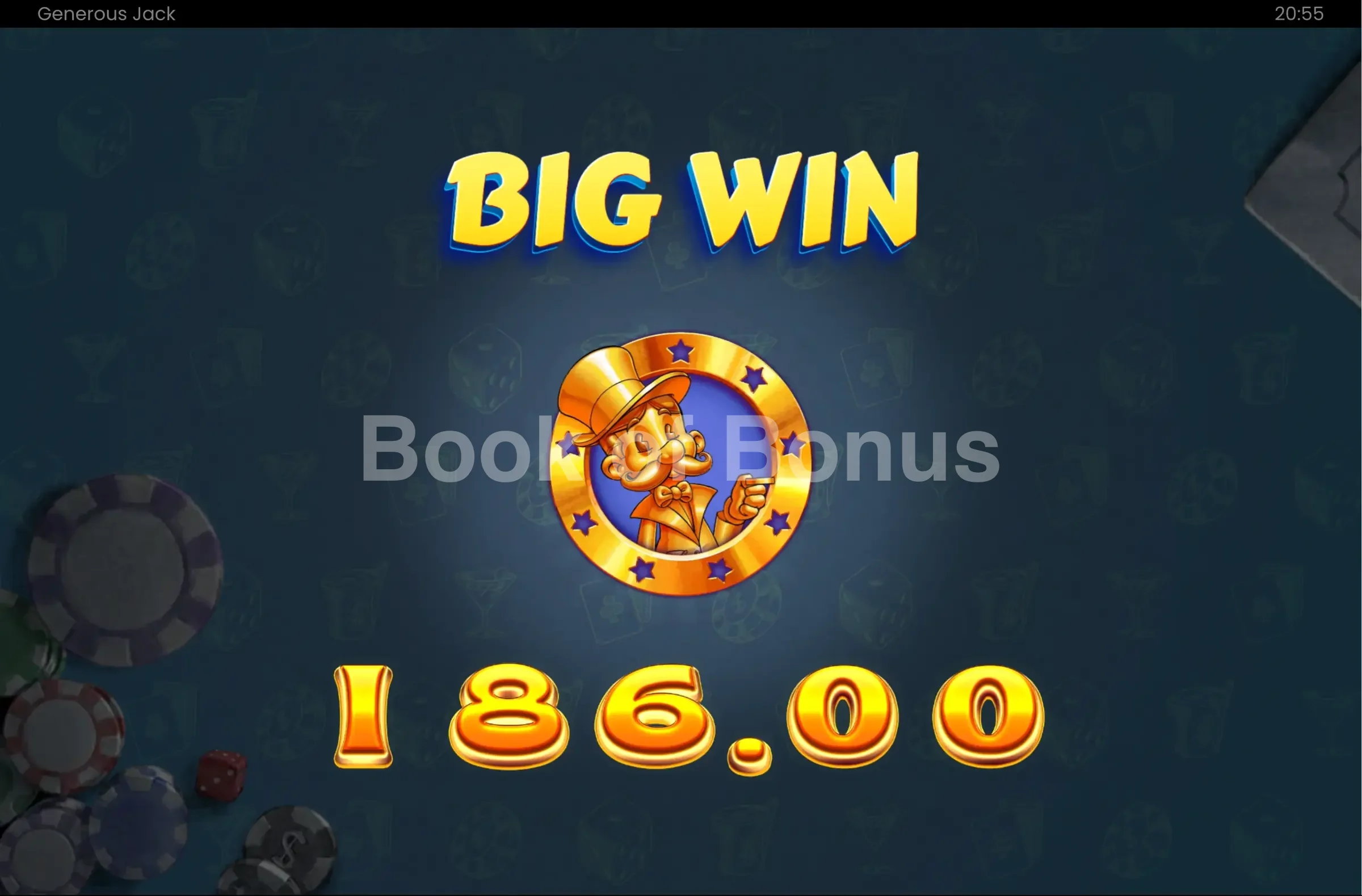 Generous Jack par Push Gaming - gros gain