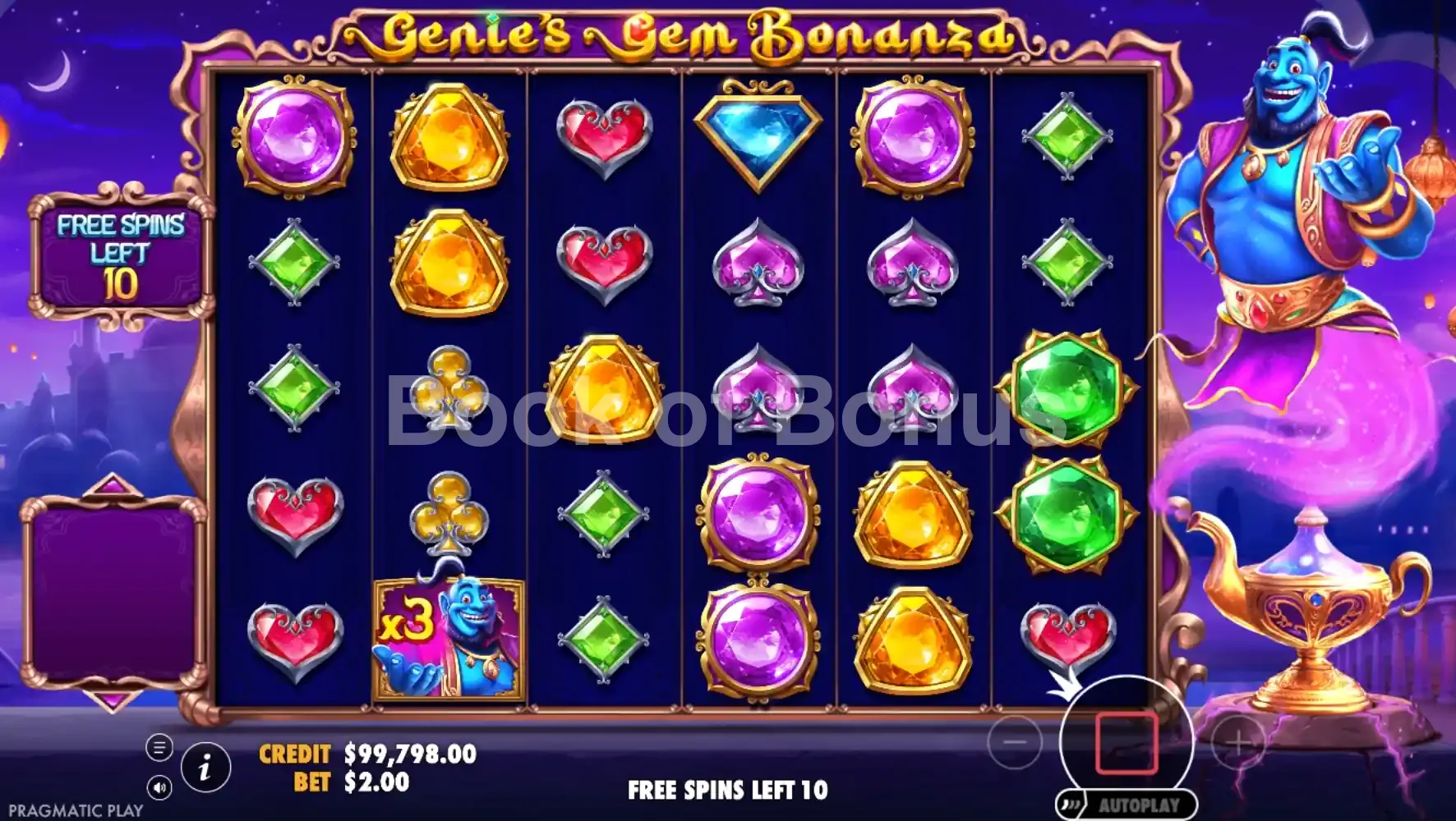 Tours gratuits Genie's Gem Bonanza