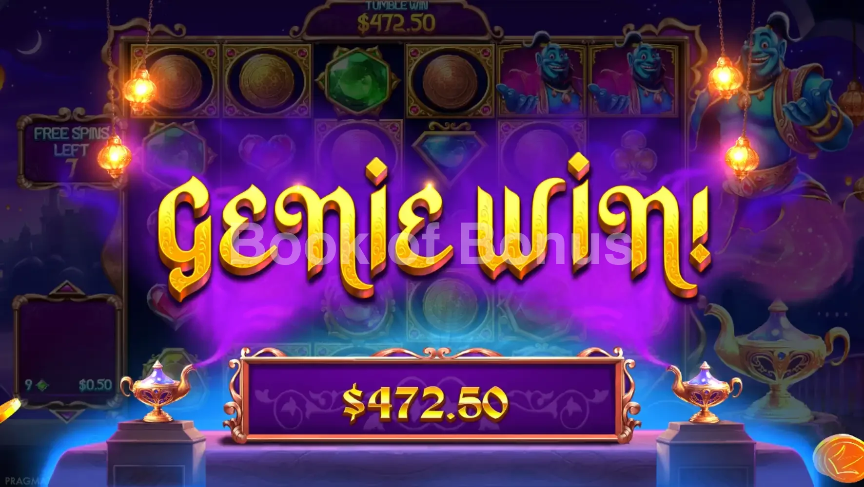 Gros gain Genie's Gem Bonanza