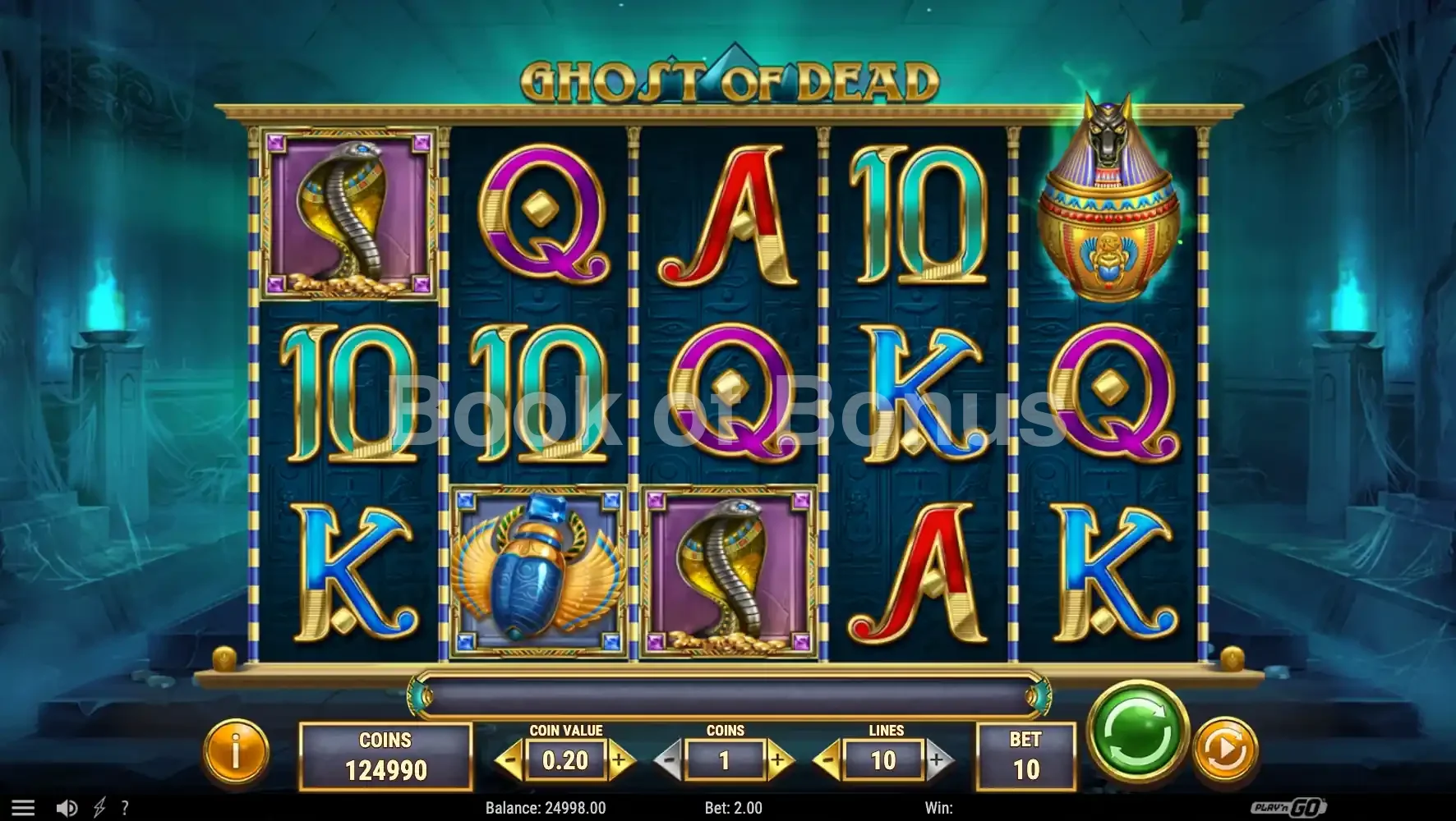 Ghost of Dead par Play'n GO - base game 2