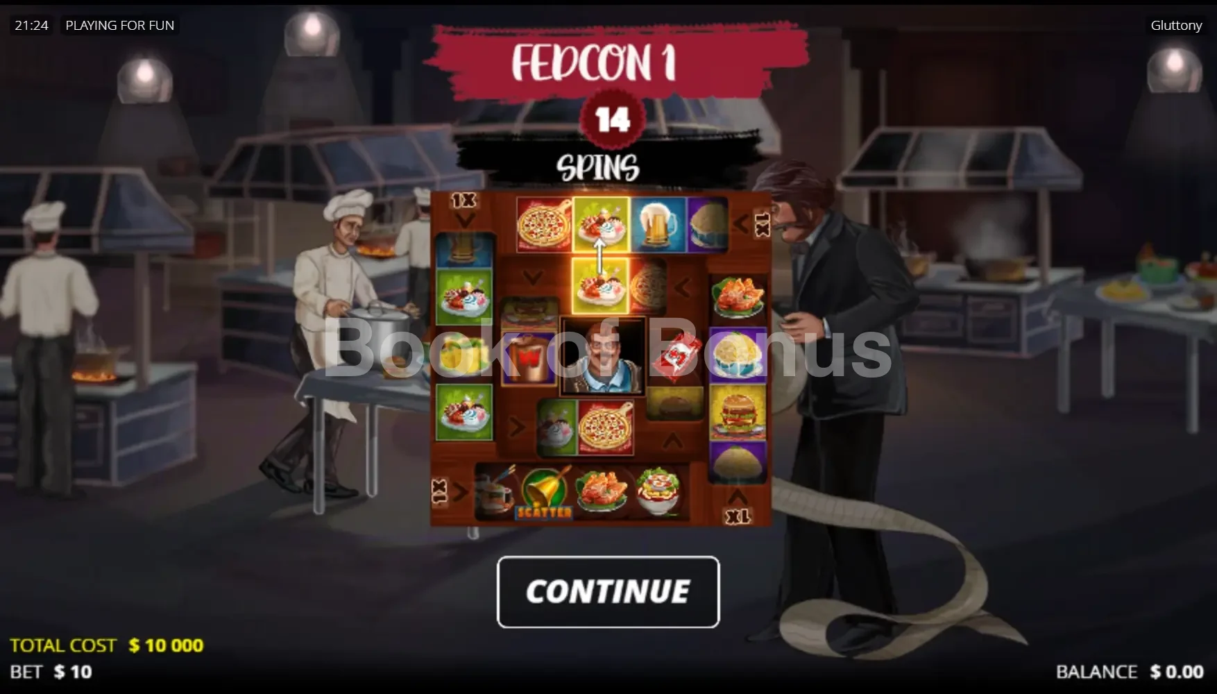 Gluttony par Nolimit City - tours gratuits