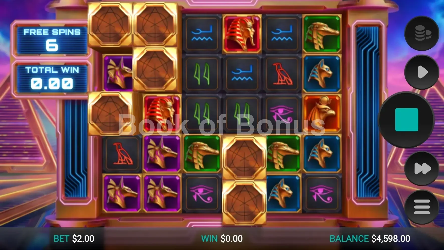 Glyph of Gods par Relax Gaming - tours gratuits