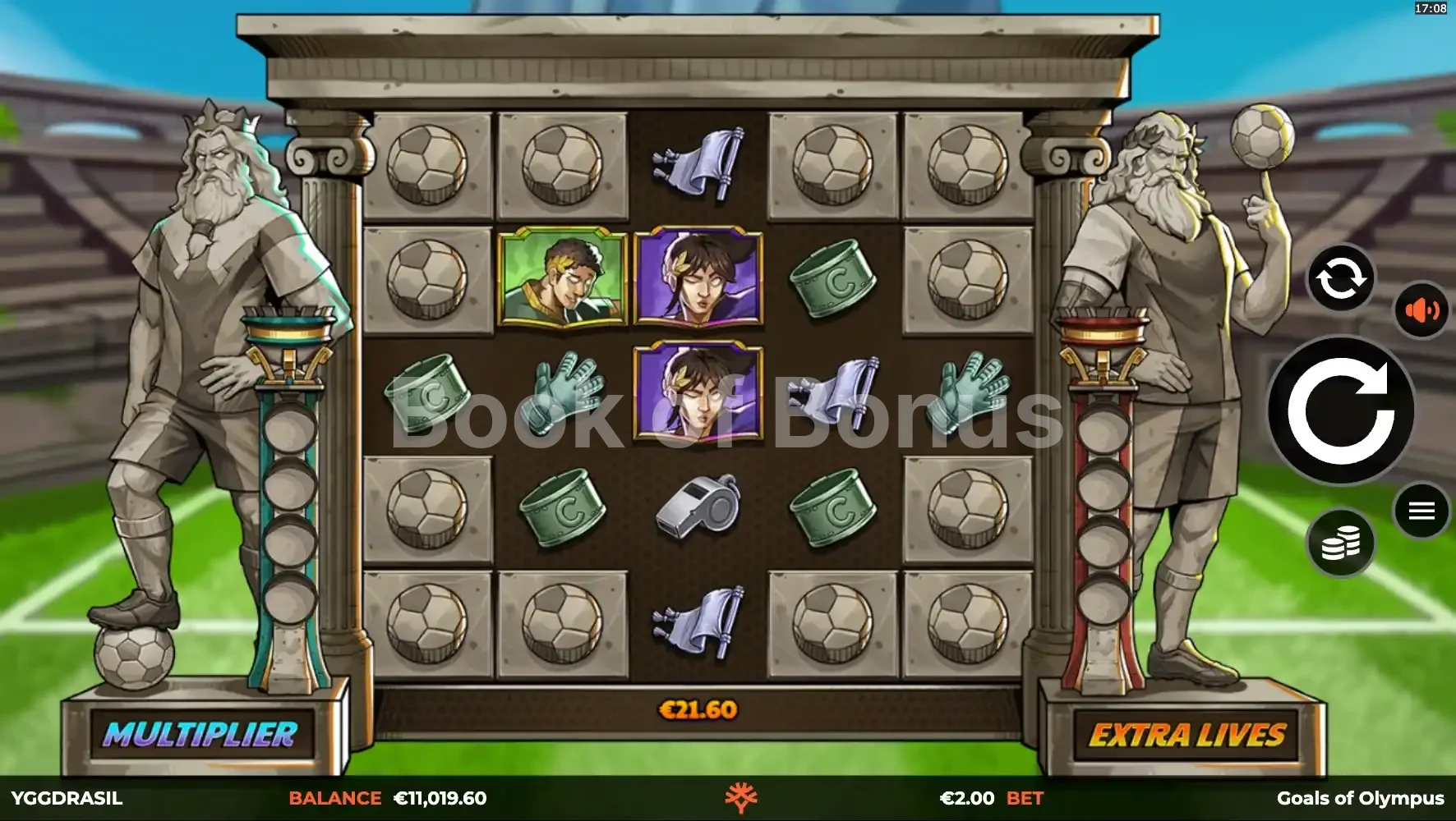 Jeu de base Goals of Olympus BoltLock