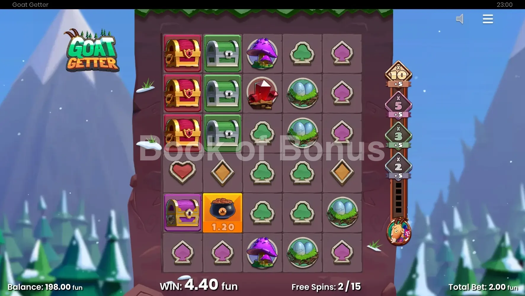Goat Getter par Push Gaming - tours gratuits