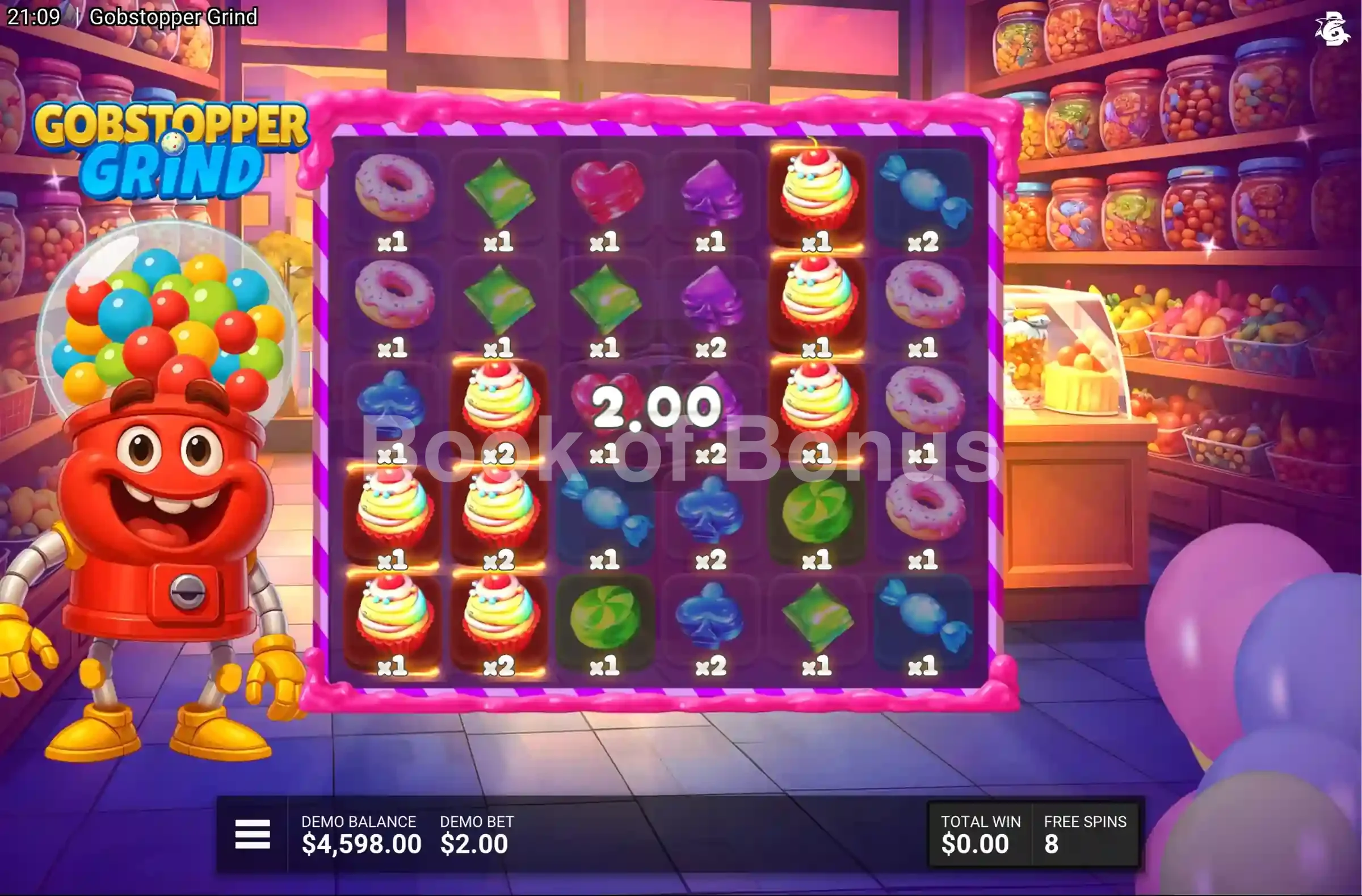 Tours gratuits Gobstopper Grind