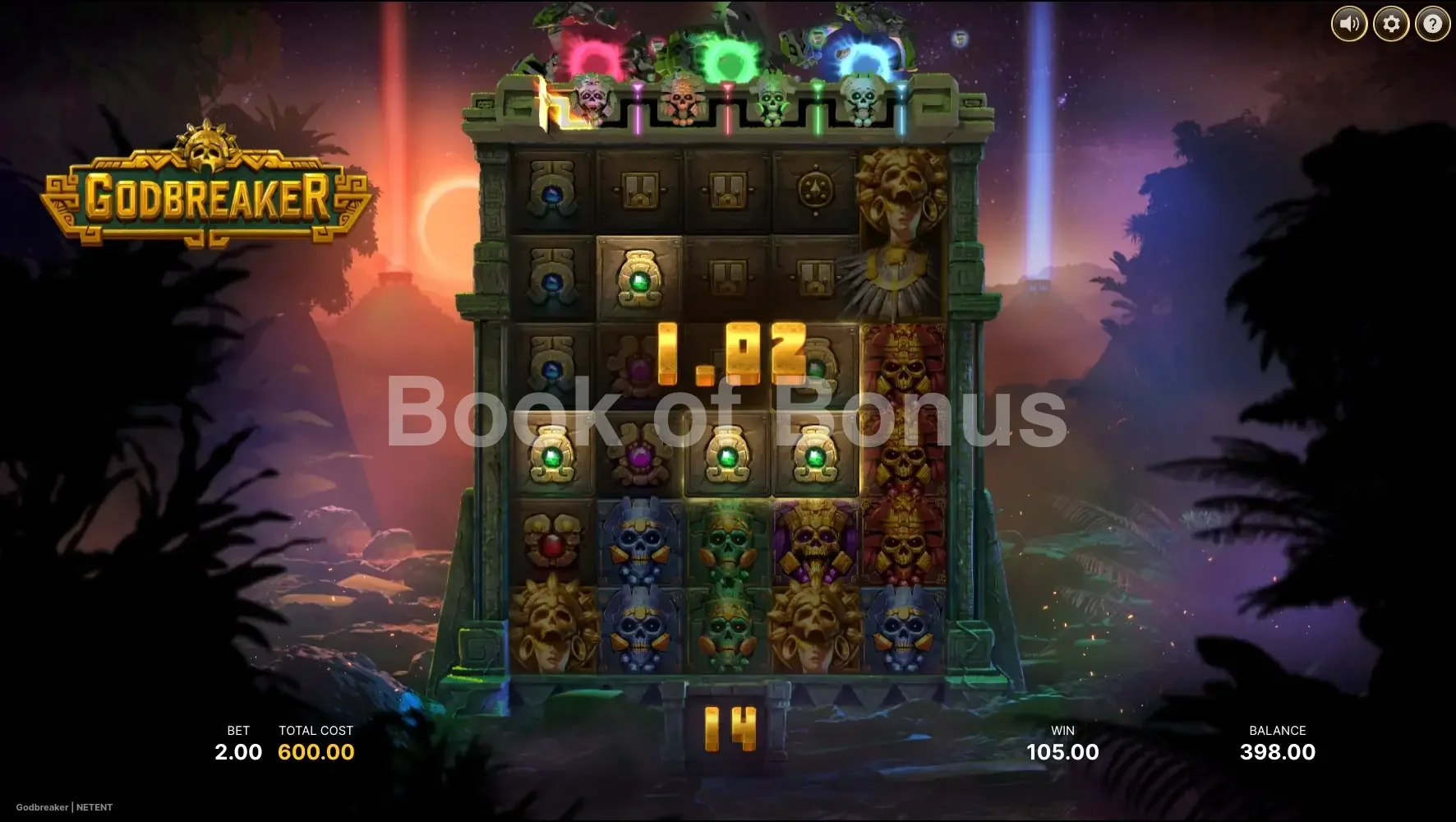 Godbreaker par NetEnt - tours gratuits
