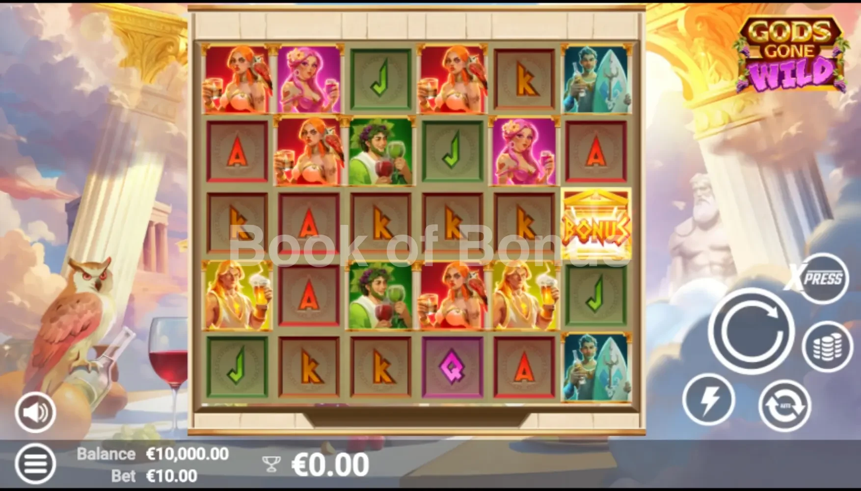 Jeu de base Gods Gone Wild