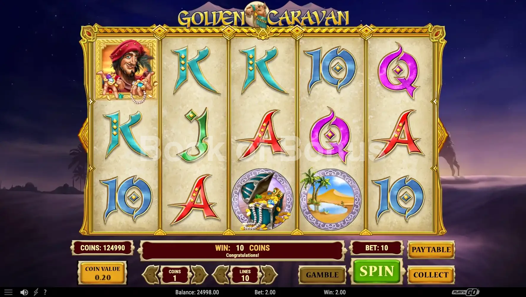 Jeu de base Golden Caravan