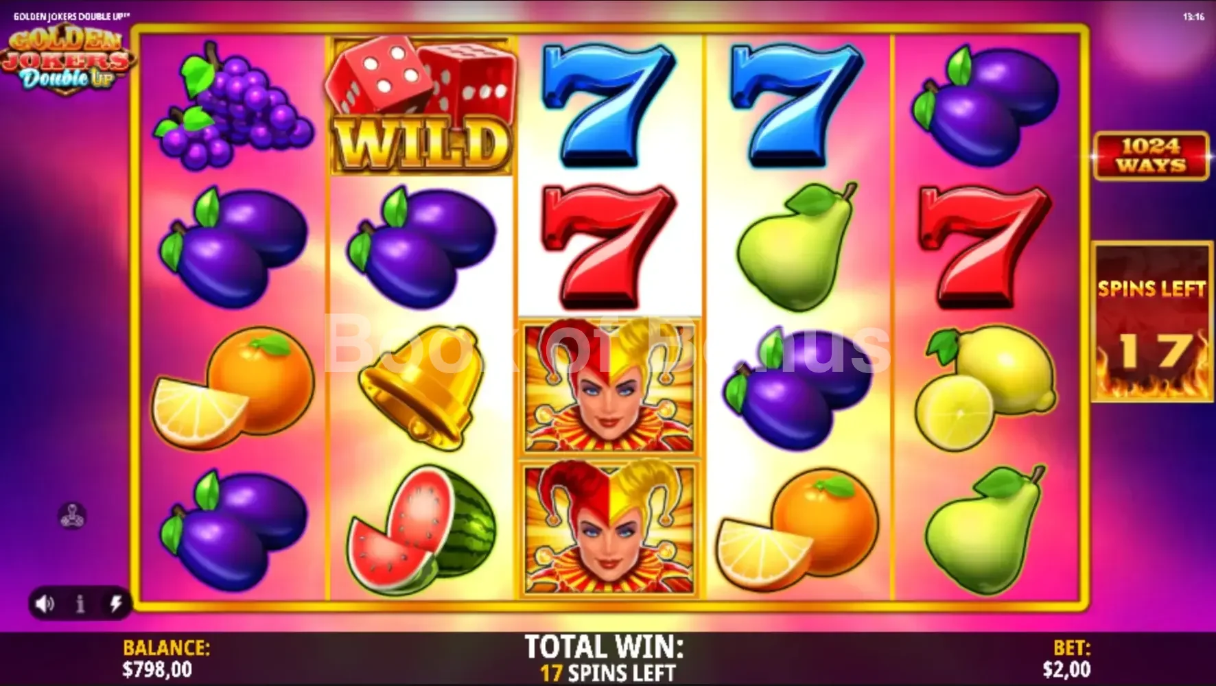 Golden Jokers Double Up par iSoftBet - tours gratuits