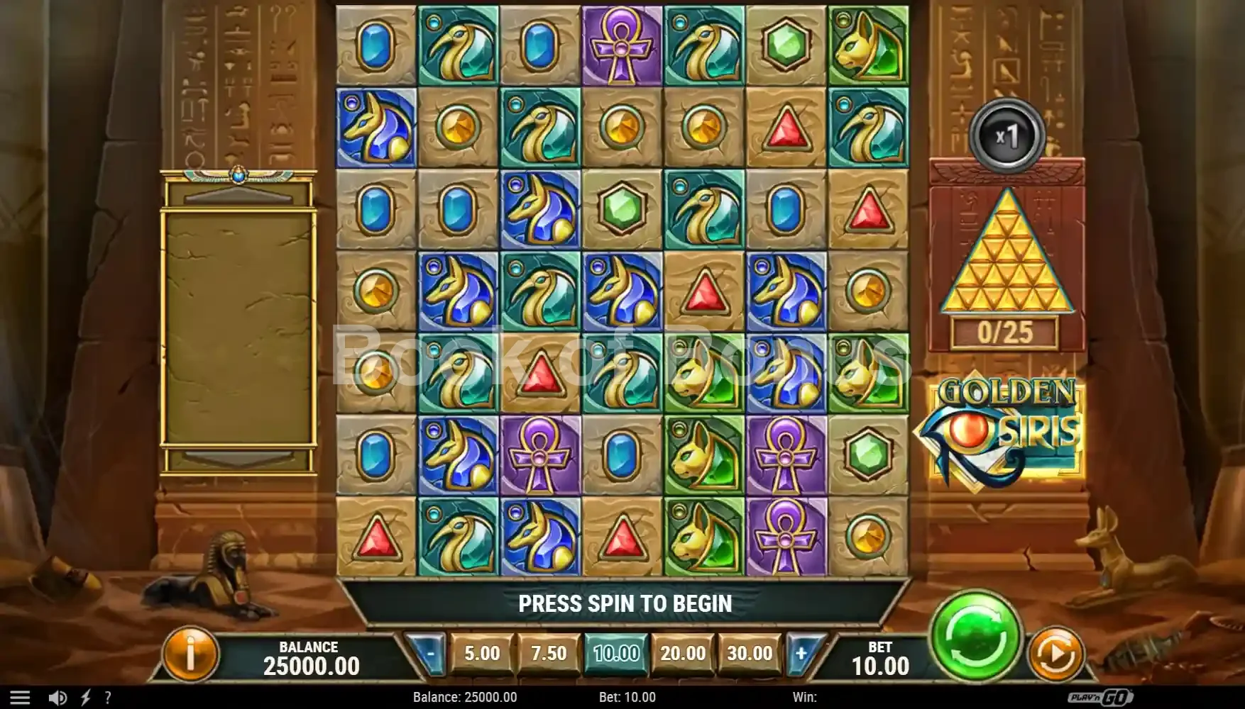 Jeu de base Golden Osiris