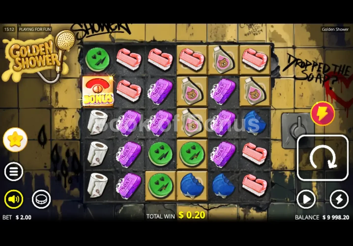 Jeu de base Golden Shower