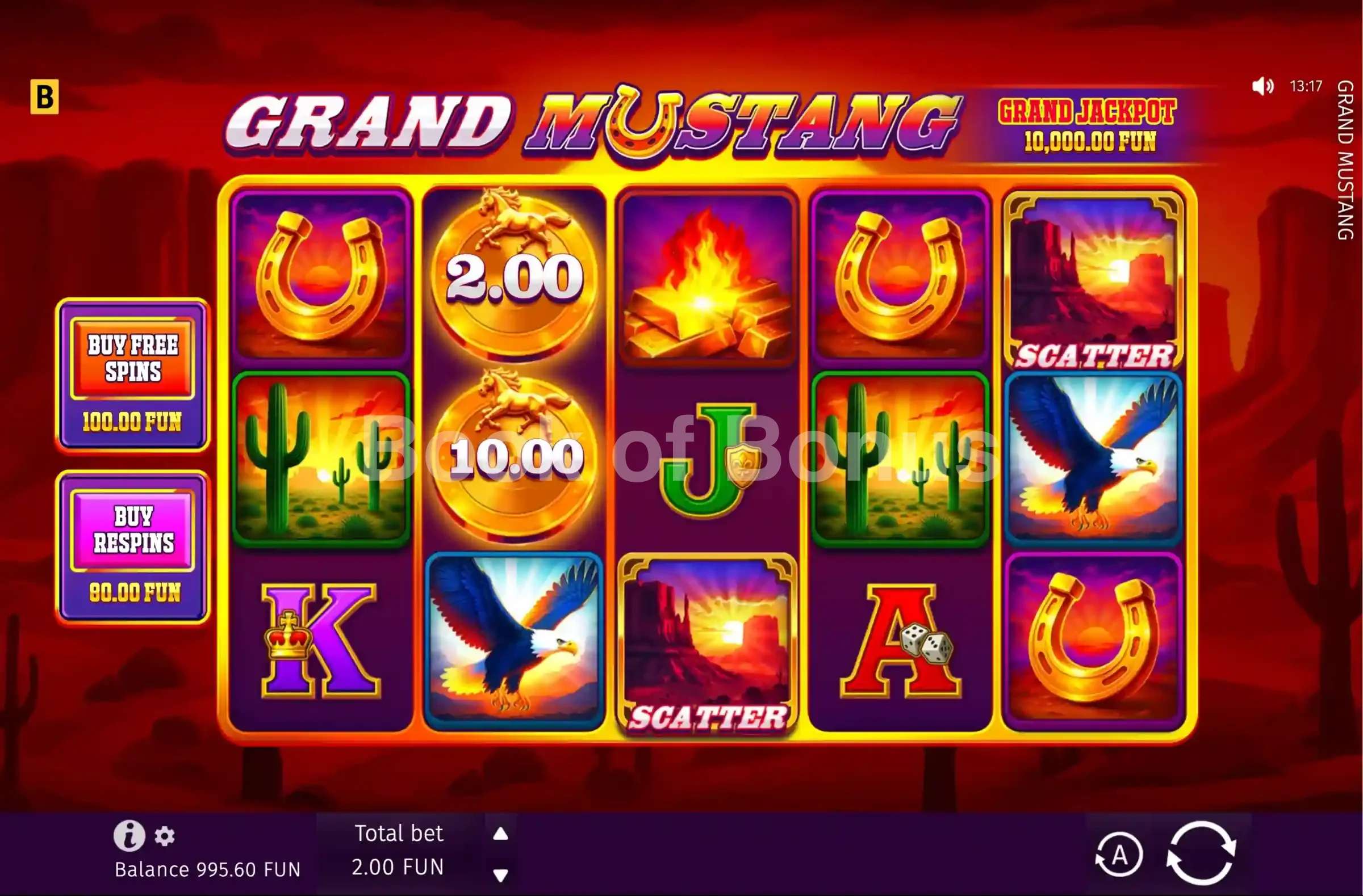 Jeu de base Grand Mustang