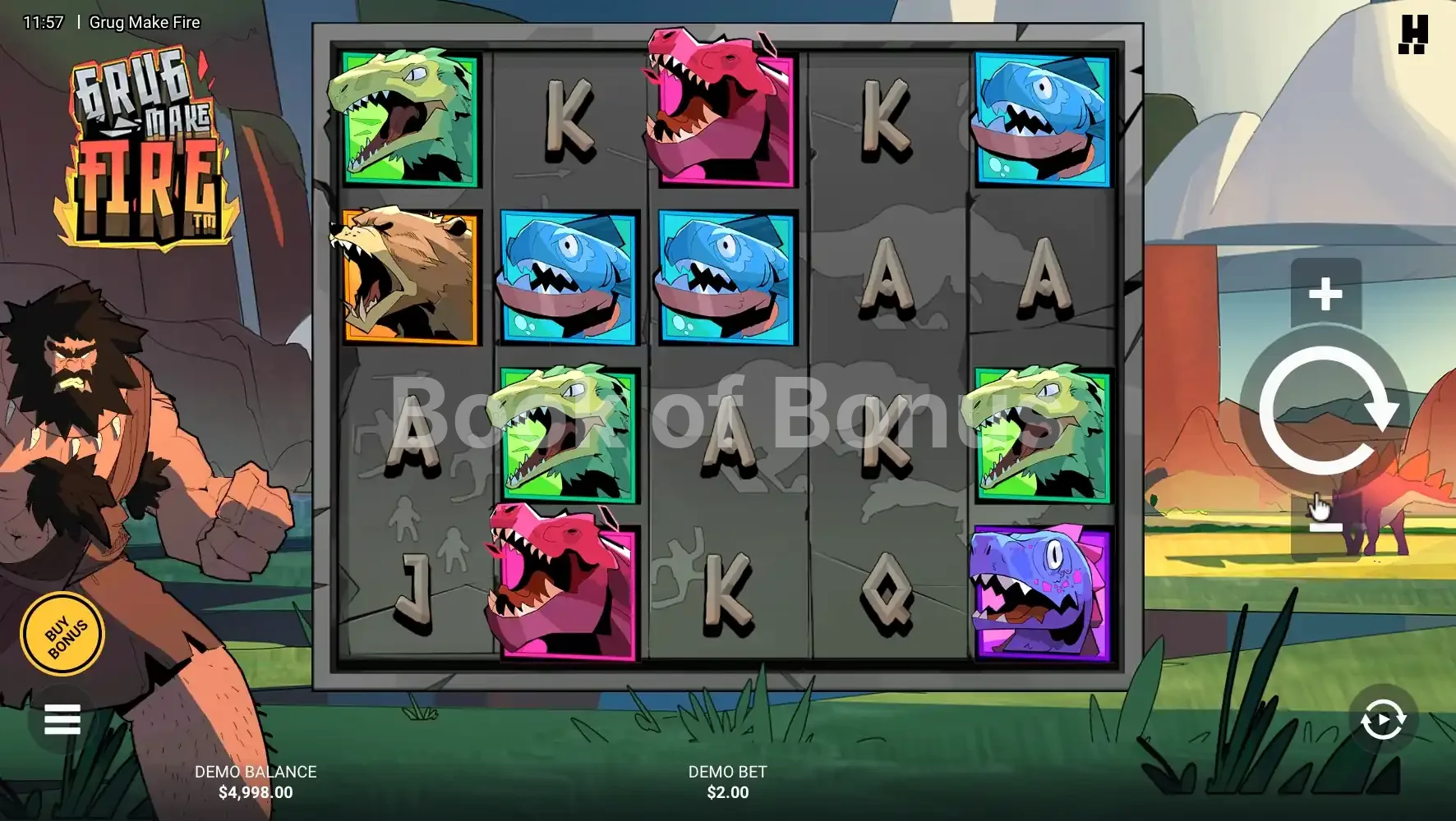 Jeu de base Grug Make Fire
