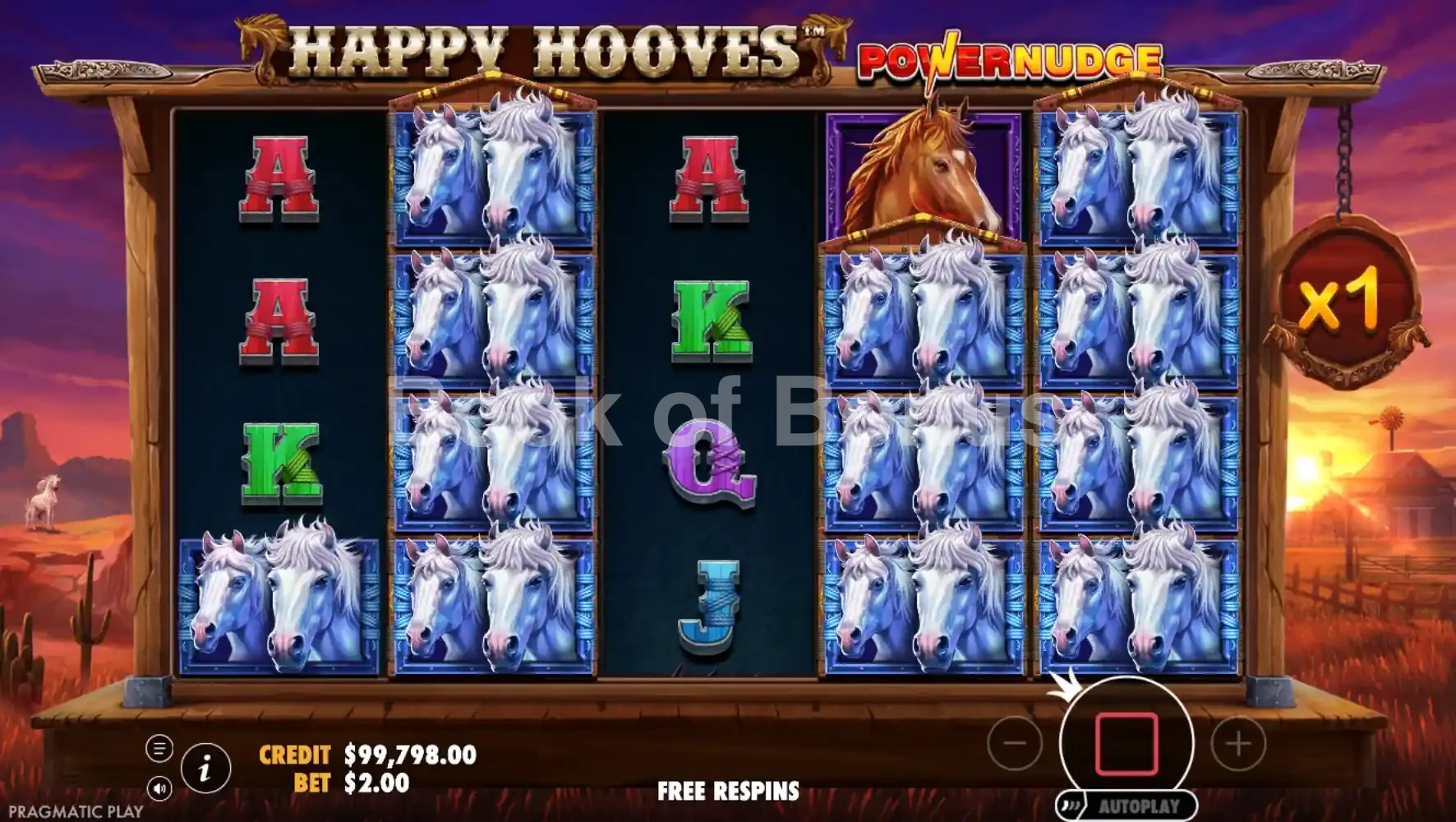 Happy Hooves par Pragmatic Play - tours gratuits