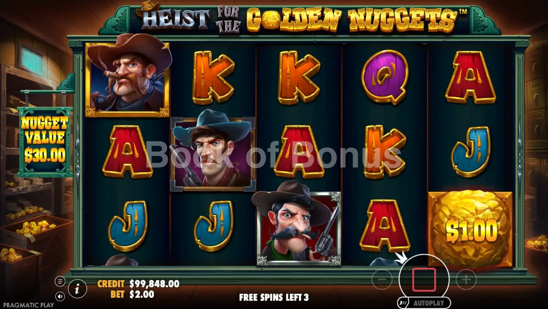Tours gratuits en cours Heist for the Golden Nuggets