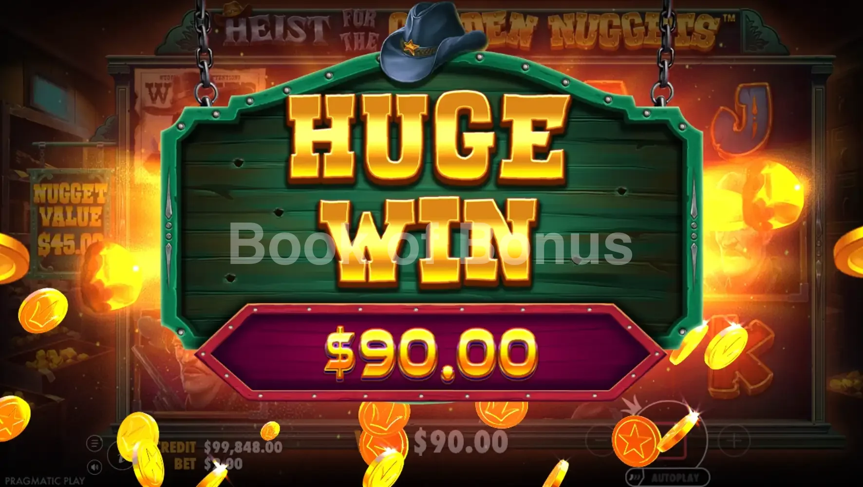 Gros gain sur Heist for the Golden Nuggets