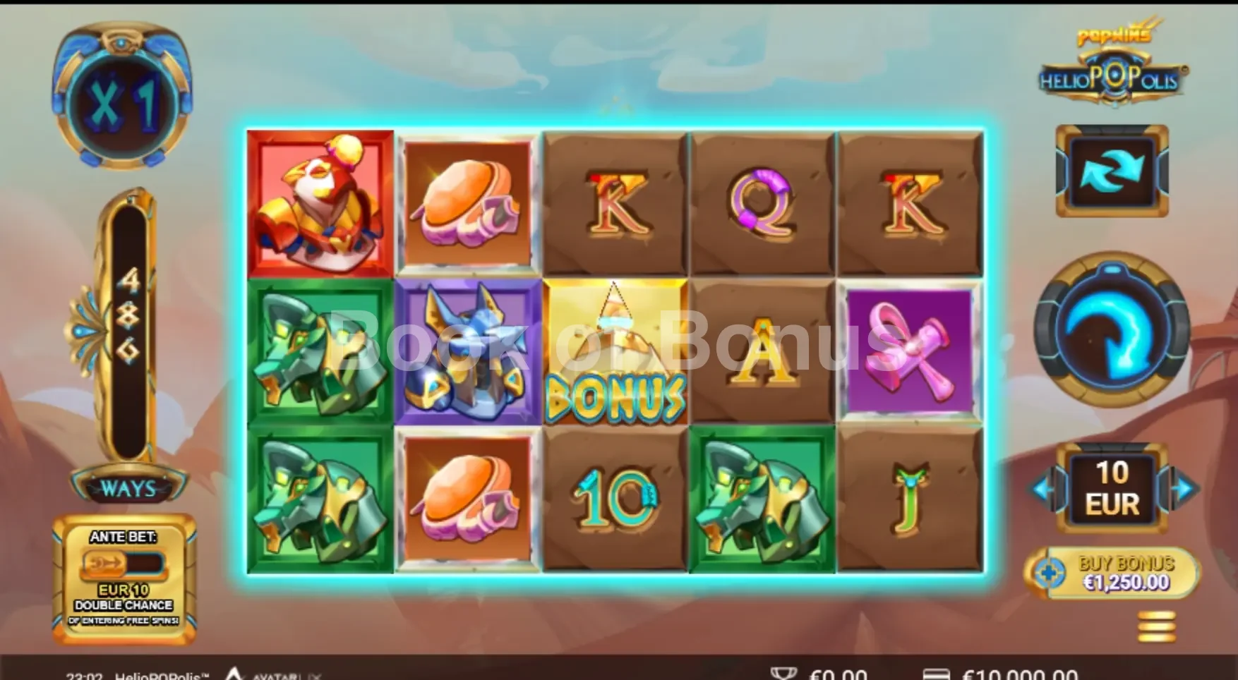 HelioPOPolis par Avatar UX - jeu de base et disposition des rouleaux