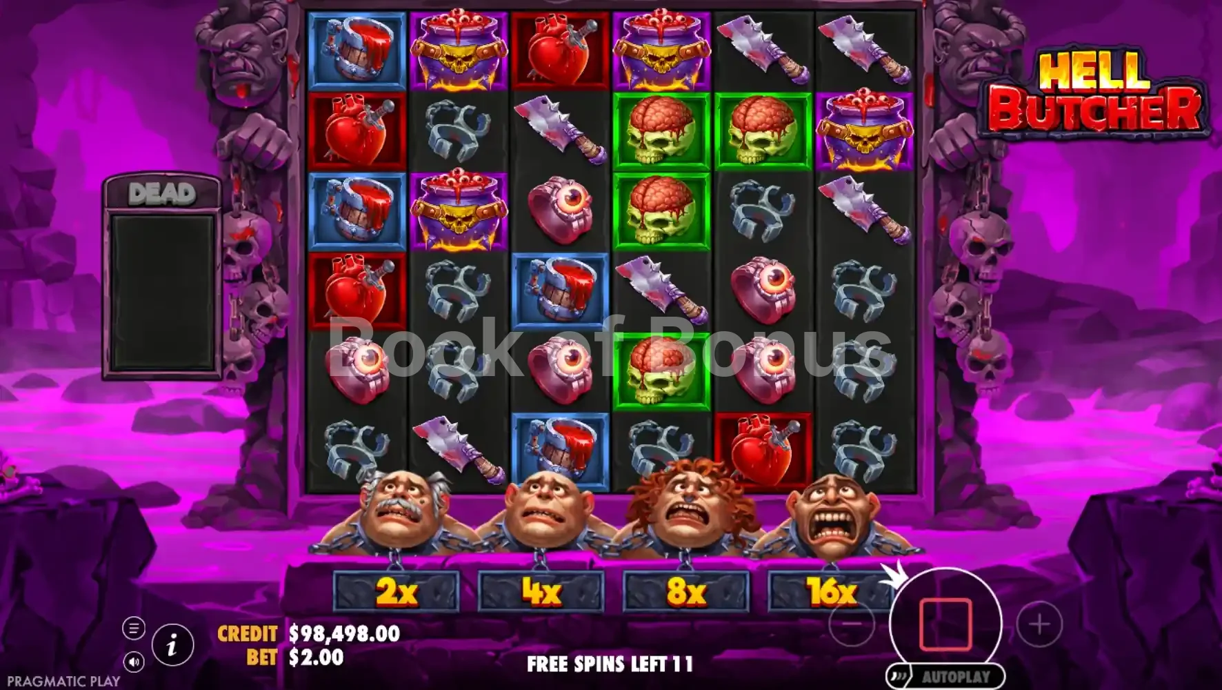 Hell Butcher par Pragmatic Play - tours gratuits