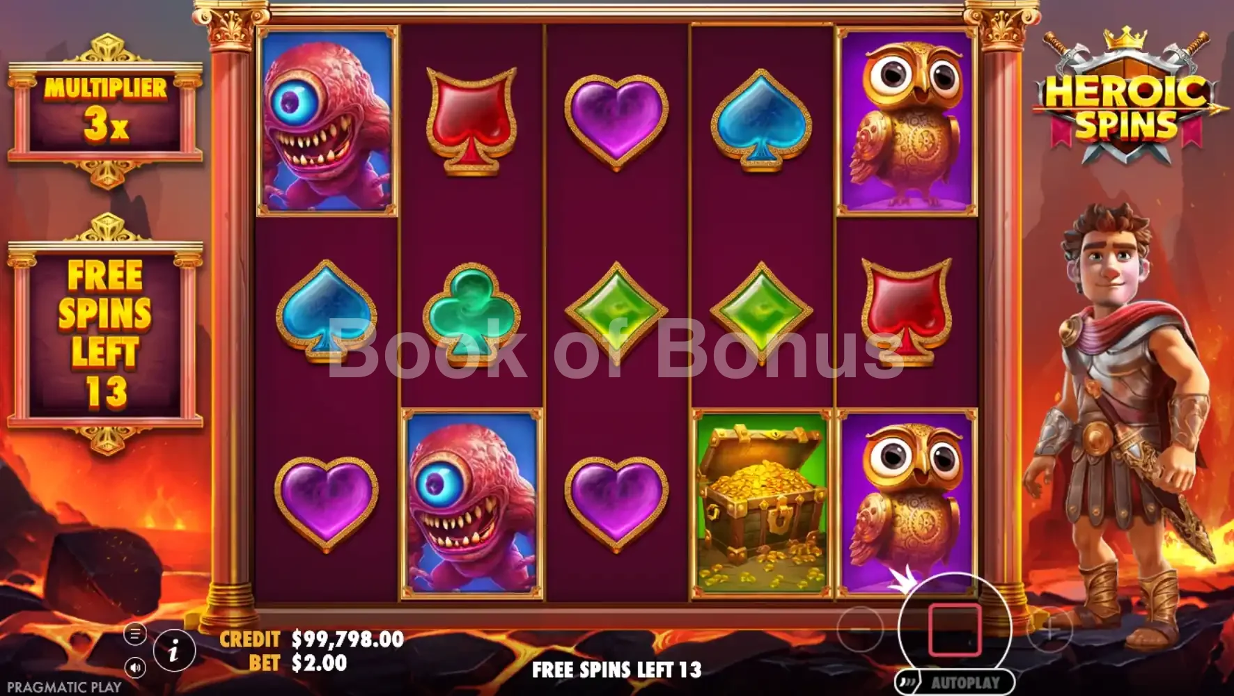Heroic Spins par Pragmatic Play - tours gratuits