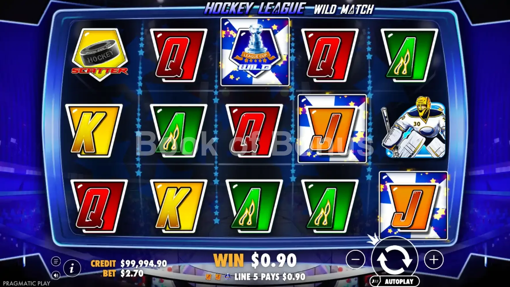 Hockey League Wild Match par Pragmatic Play - base game 2