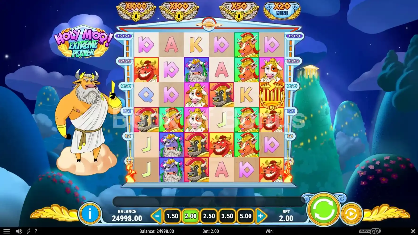 Jeu de base Holy Moo! Extreme Power