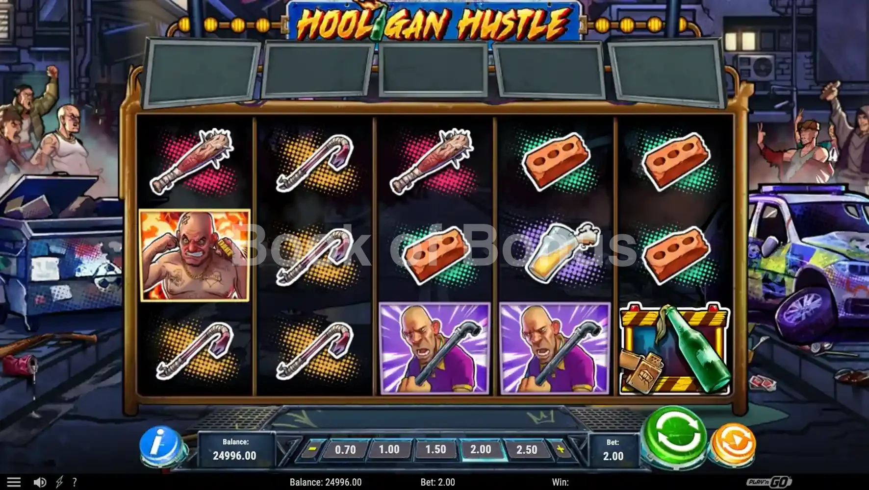 Modificateurs en jeu Hooligan Hustle