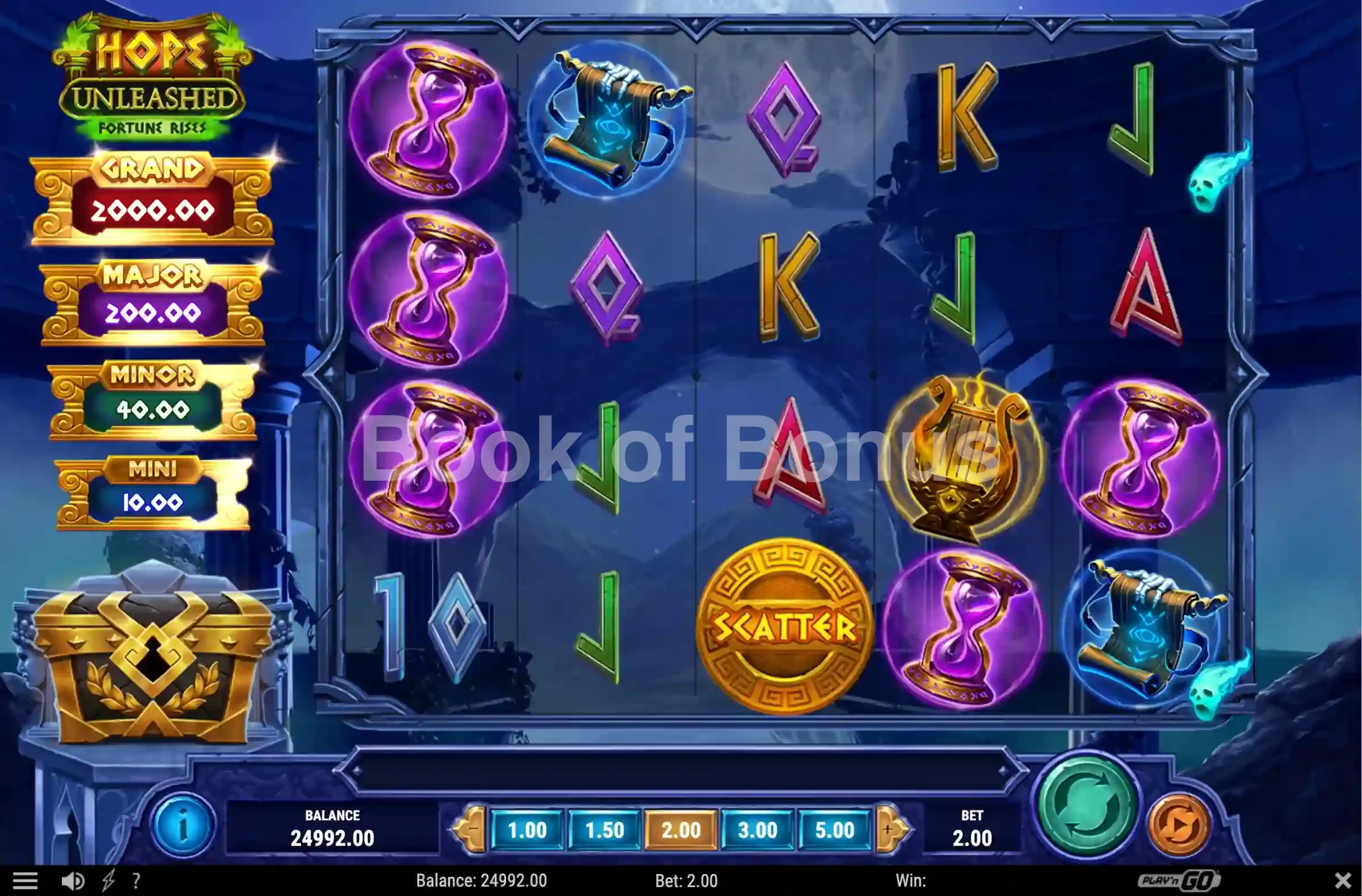 Hope Unleashed Fortune Rises par Play'n GO - symbole scatter