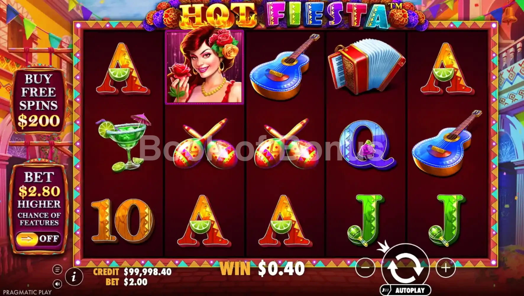 Jeu de base Hot Fiesta