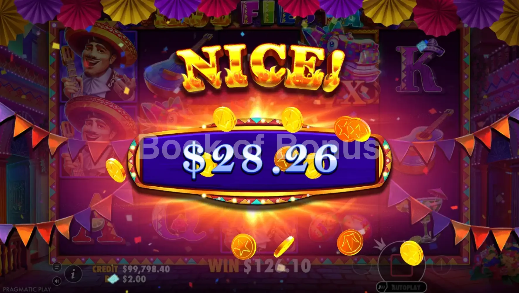 Gros gain Hot Fiesta