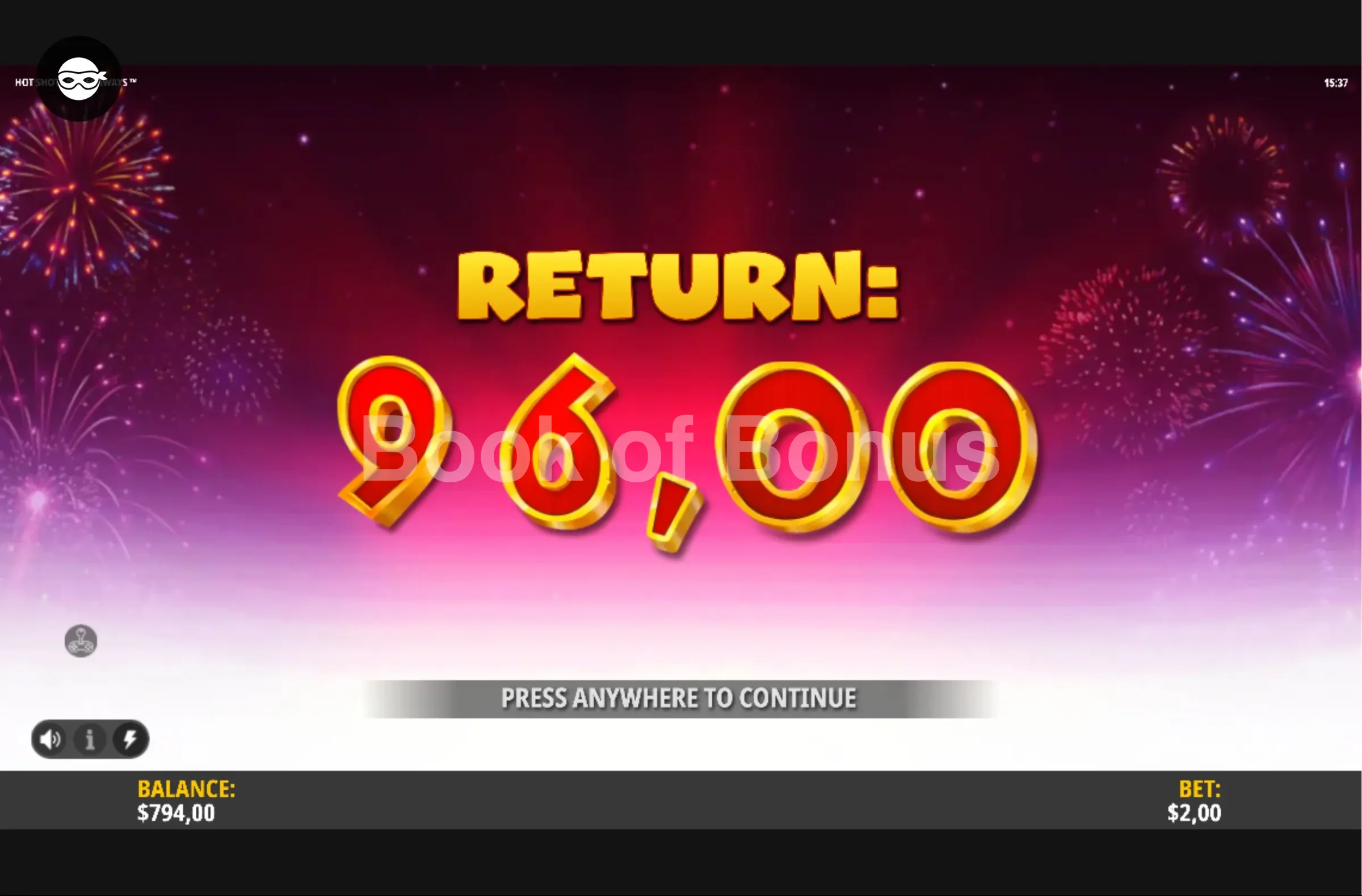 Hot Shots Megaways par iSoftBet - gros gain