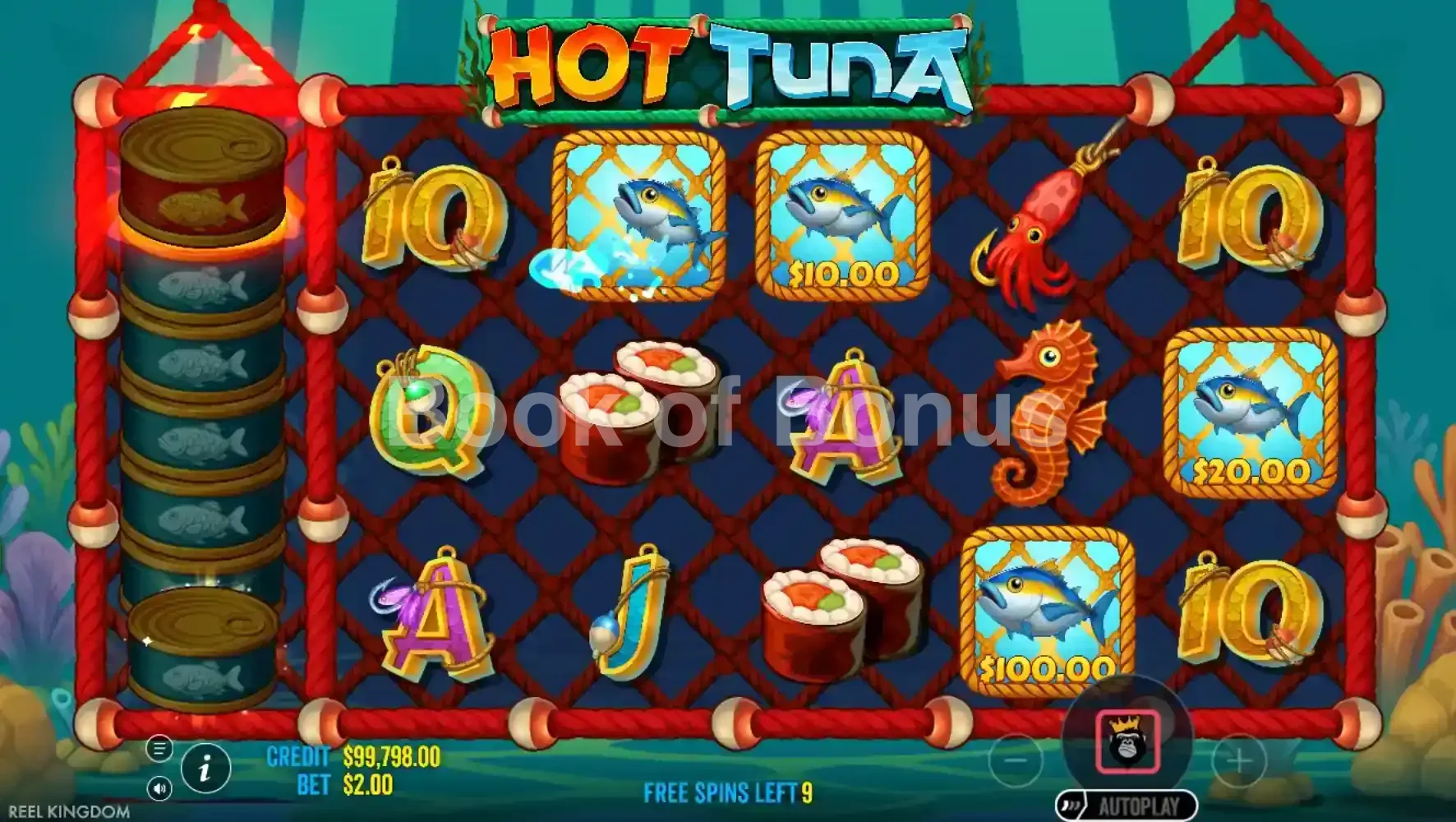 Hot Tuna par Pragmatic Play - tours gratuits