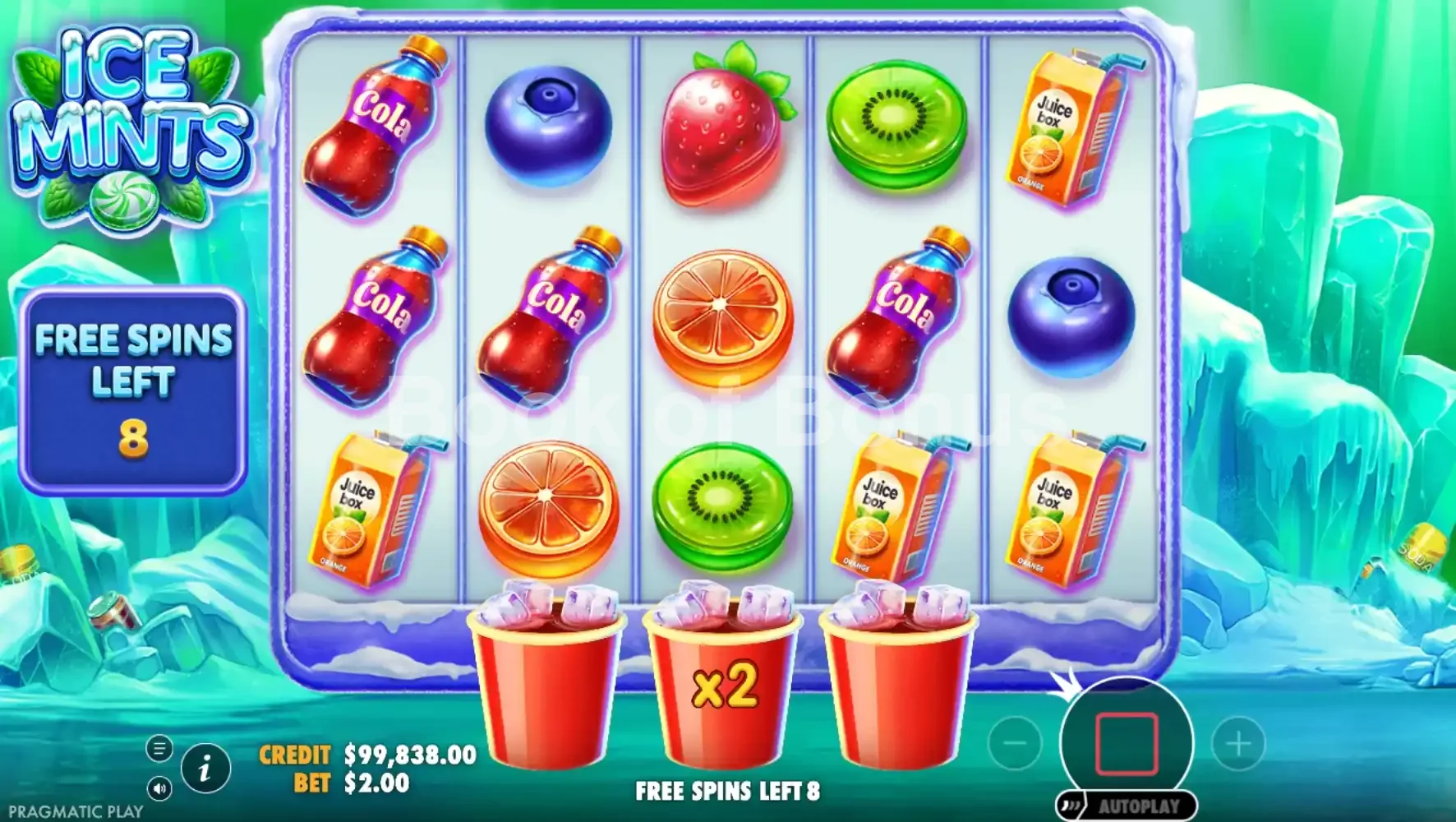 Ice Mints par Pragmatic Play - tours gratuits
