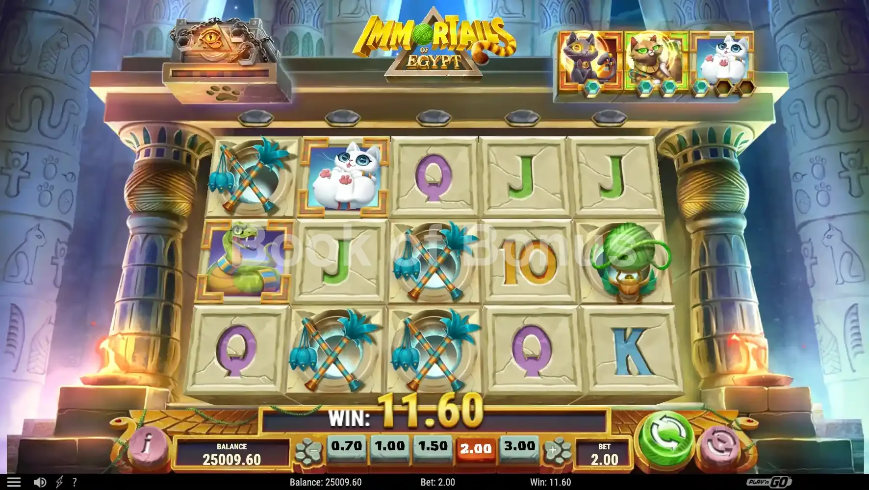 Jeu de base Immortails of Egypt