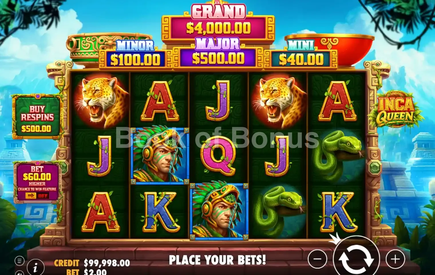 Jeu de base Inca Queen