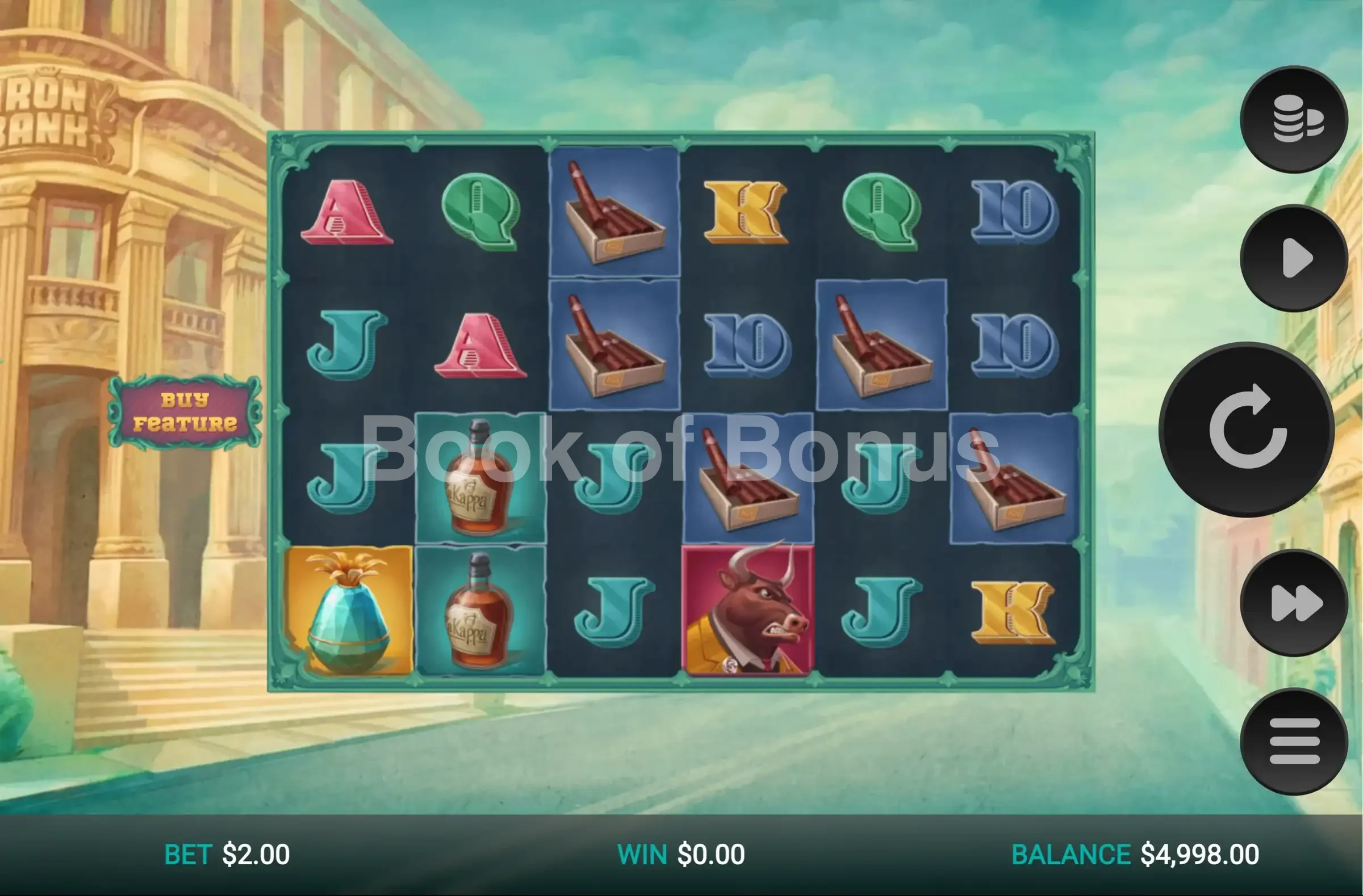 Jeu de base Iron Bank