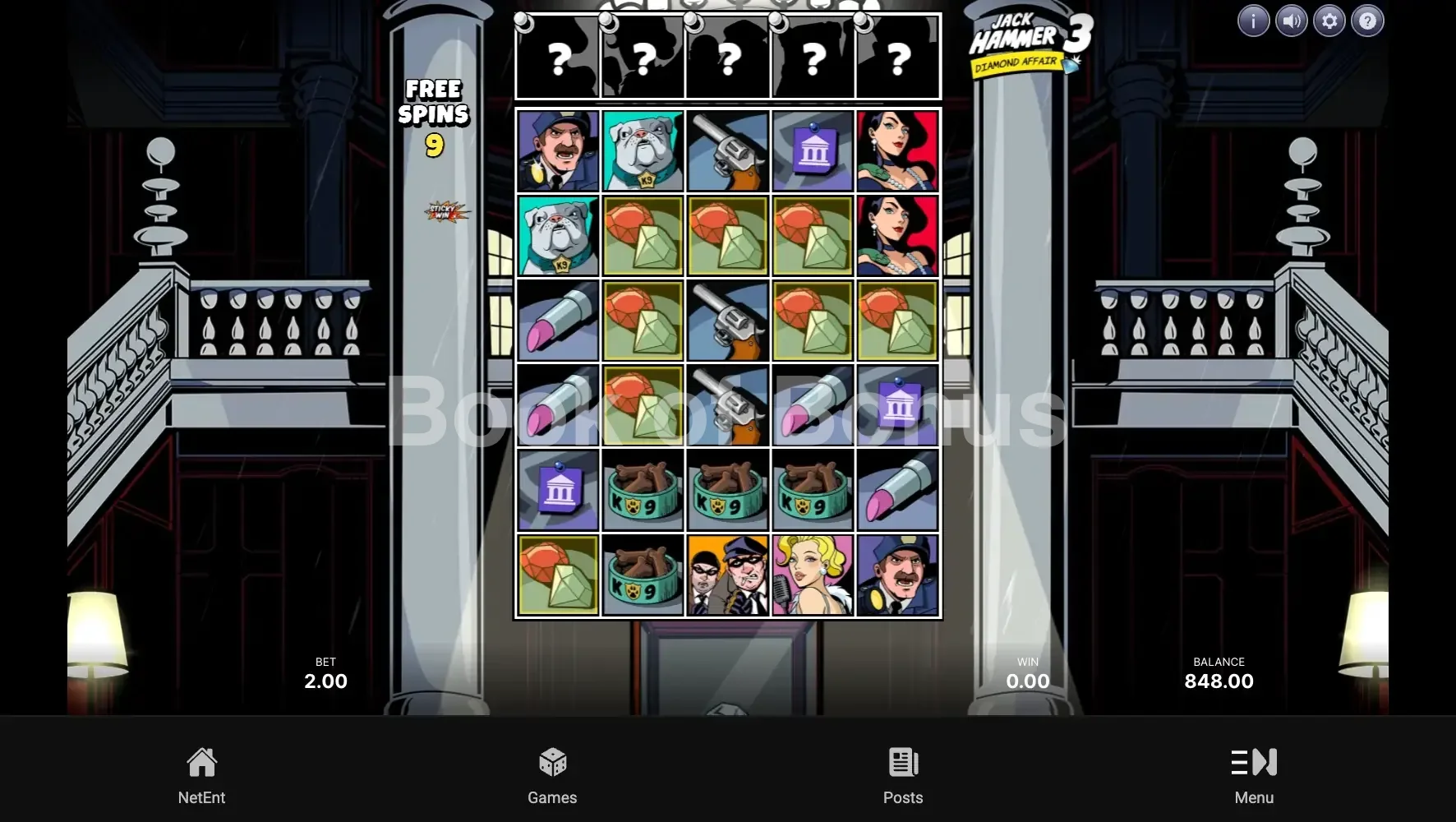 Jack Hammer 3 par NetEnt - tours gratuits