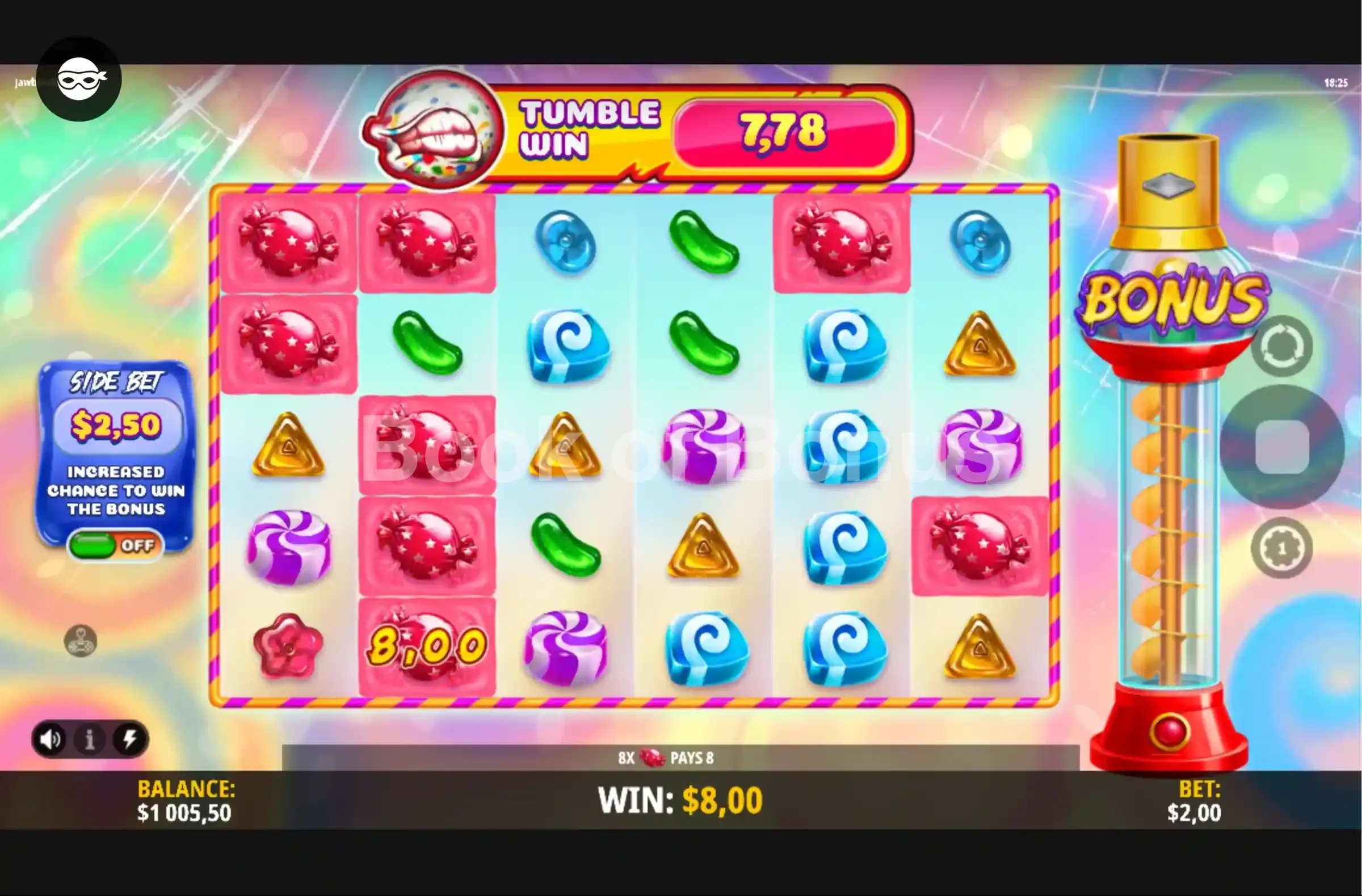 Jawbreaker par iSoftBet - base game 2