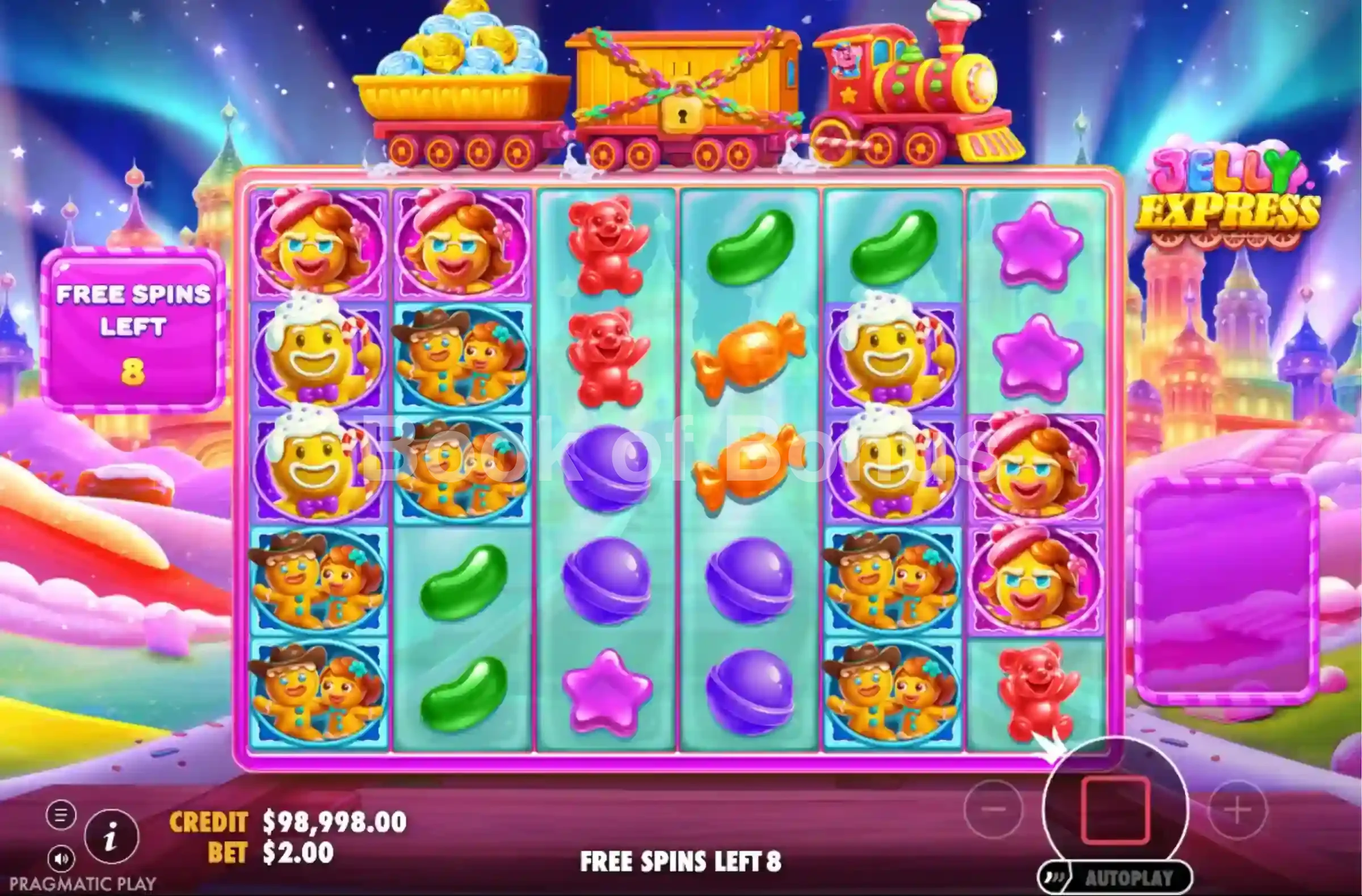 Jelly Express par Pragmatic Play - tours gratuits