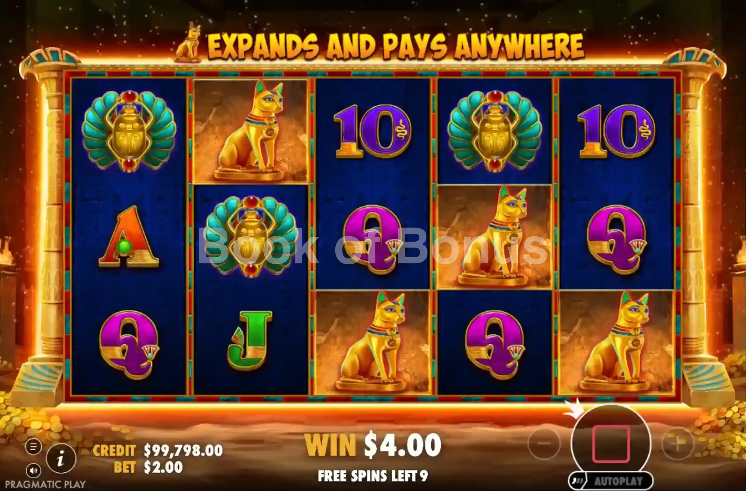 John Hunter and the Book of Tut Respin par Pragmatic Play - tours gratuits