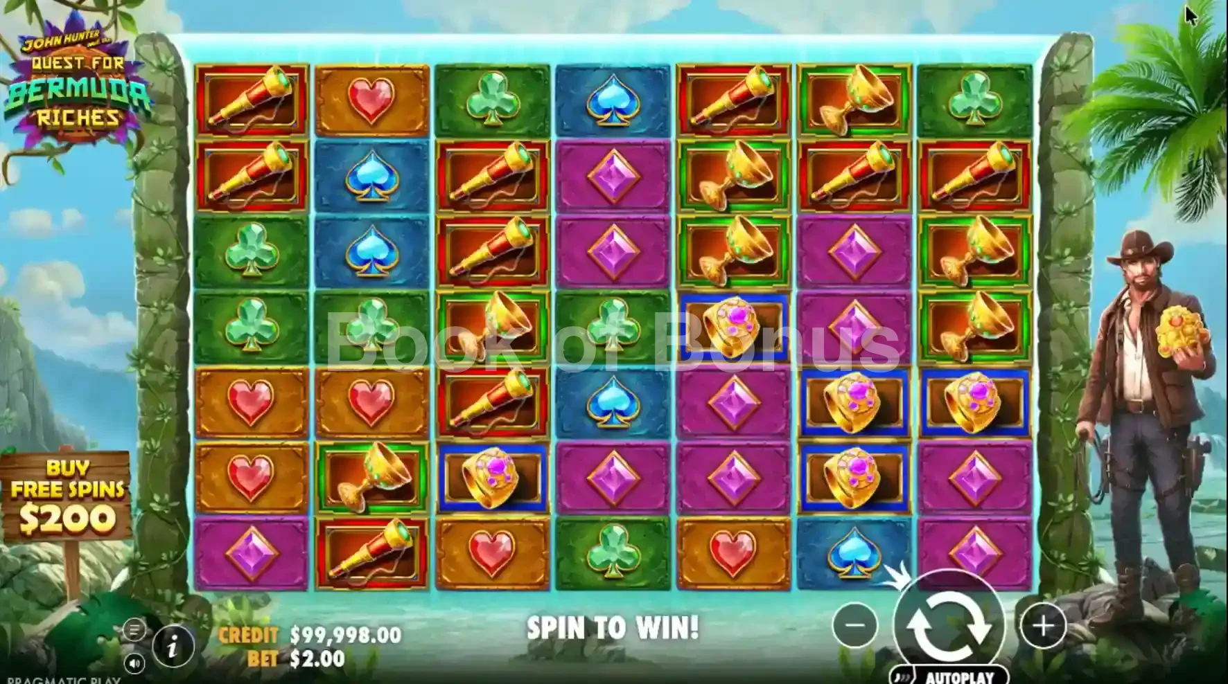 Jeu de base John Hunter and the Quest for Bermuda Riches