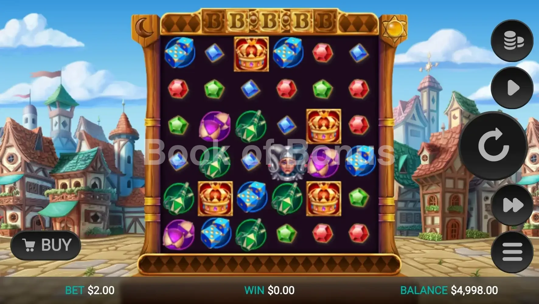 Joker Split par Relax Gaming - jeu de base et disposition des rouleaux