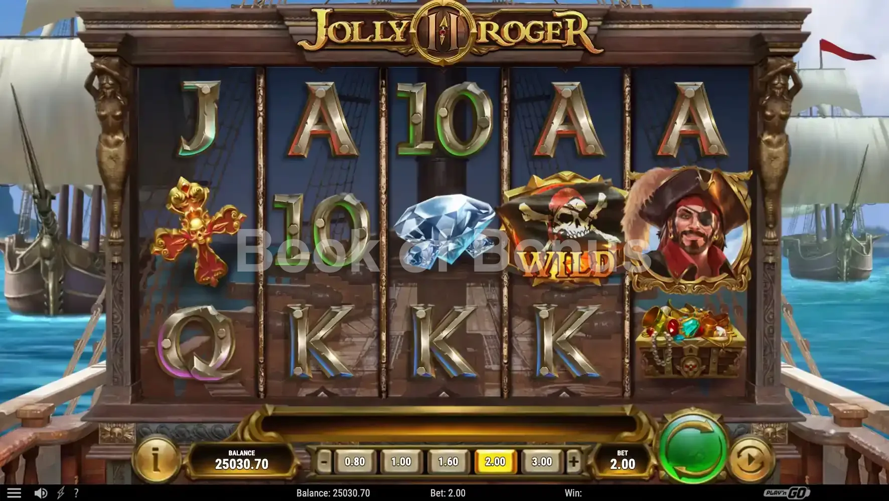 Jolly Roger 2 par Play'n GO - base game 2