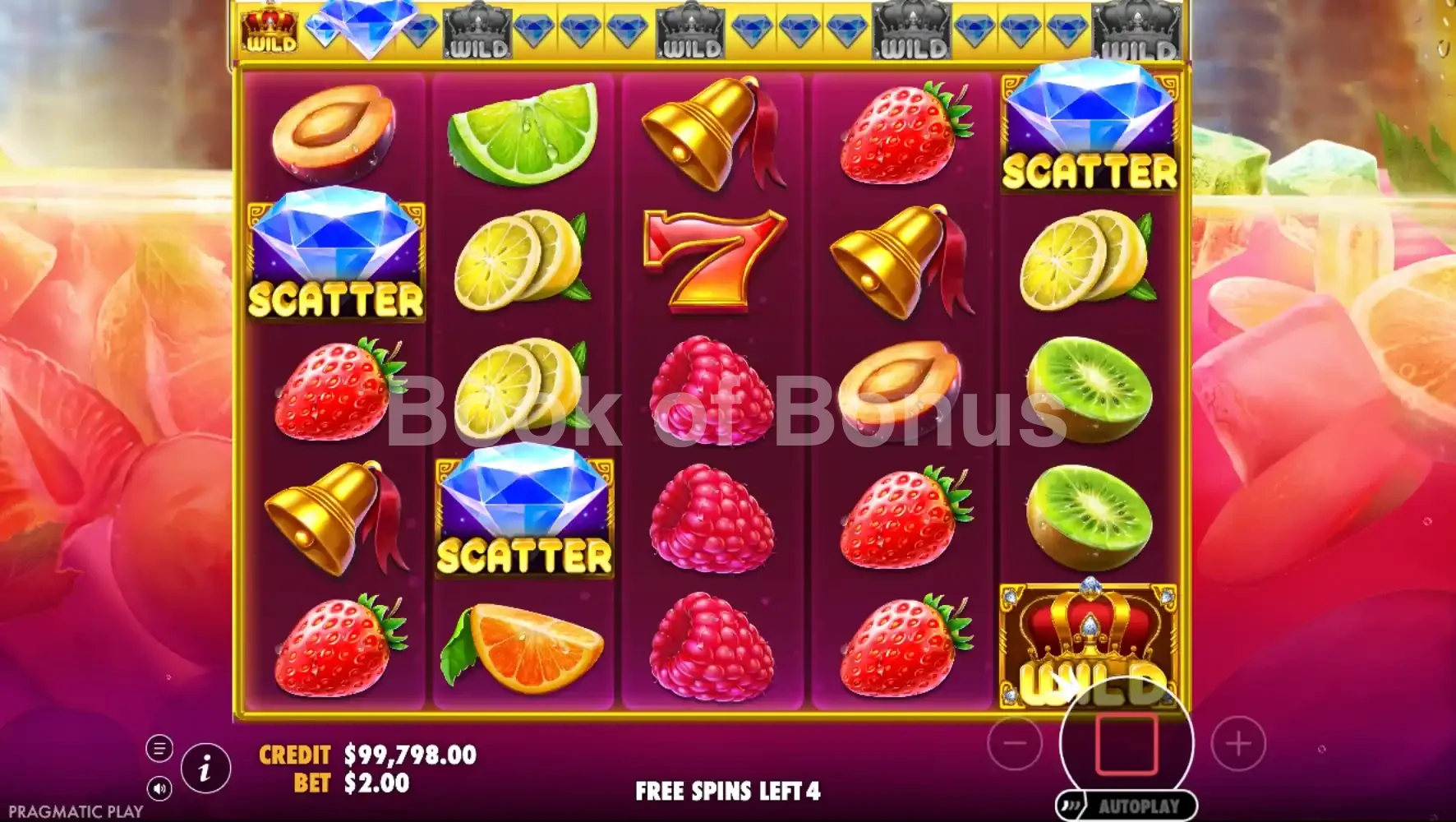 Tours gratuits Juicy Fruits
