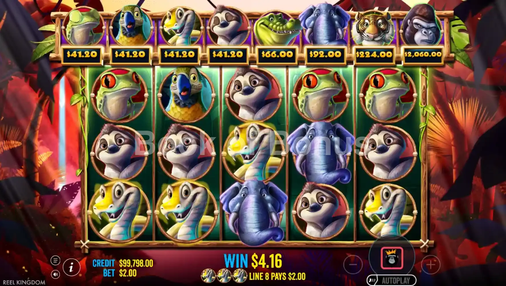 Jumbo Safari par Pragmatic Play - tours gratuits