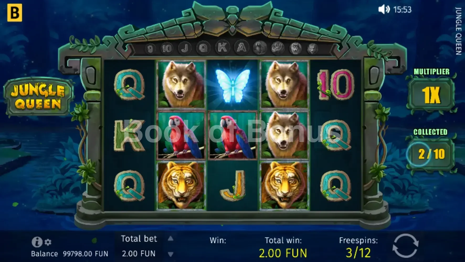 Jungle Queen par BGaming - tours gratuits